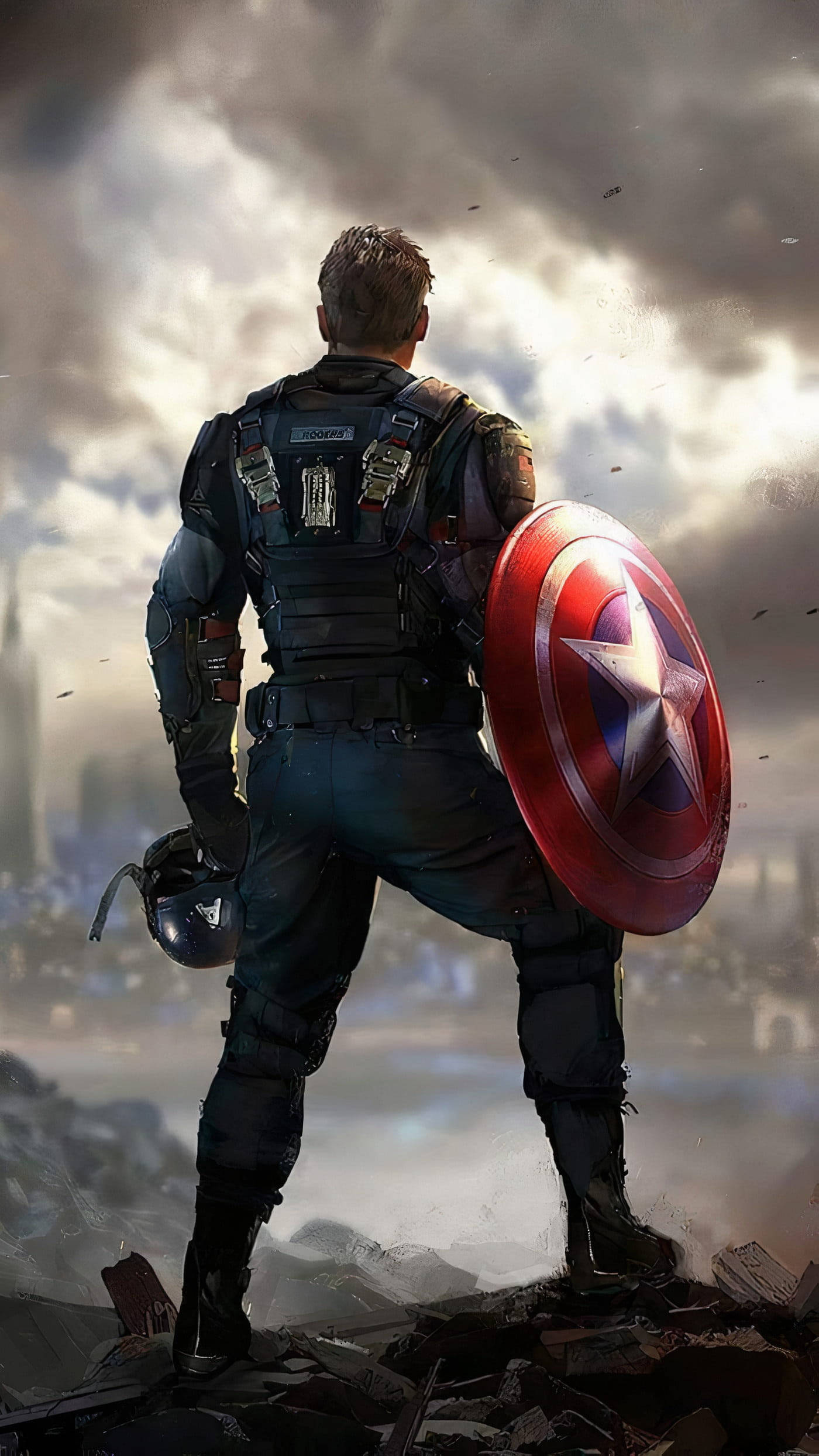 Captain America Shield Iphone Avengers Endgame Background