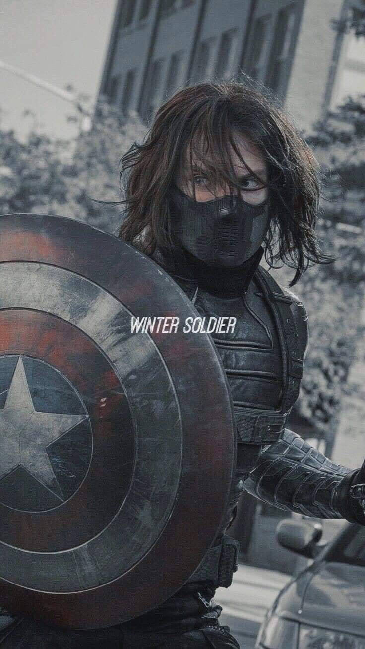 Captain America Shield Iphone Winter Soldier Background