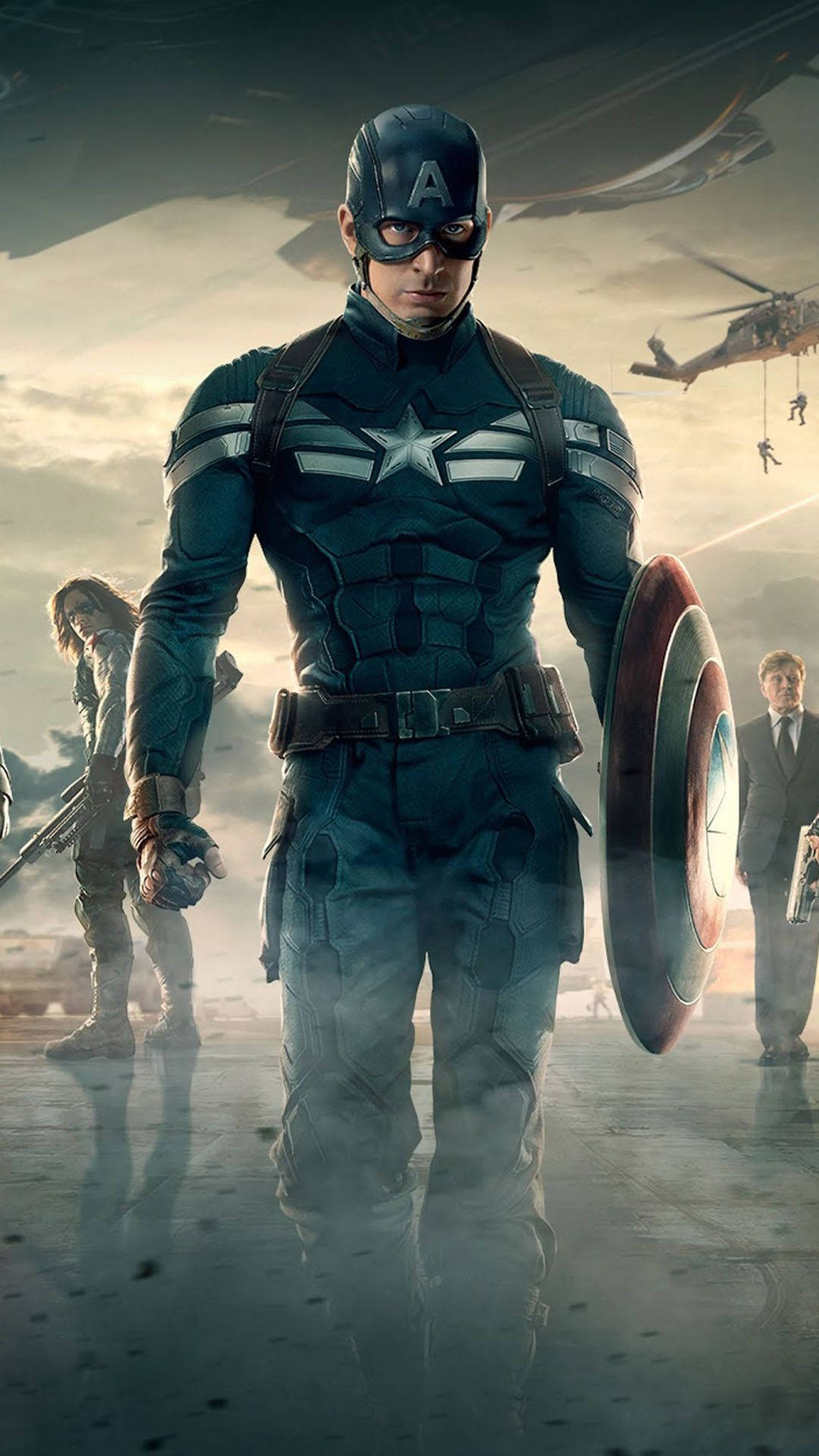 Captain America Superhero Winter Soldier Poster