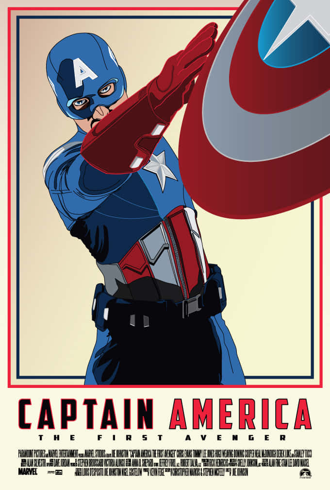 Captain America The First Avenger Poster Background