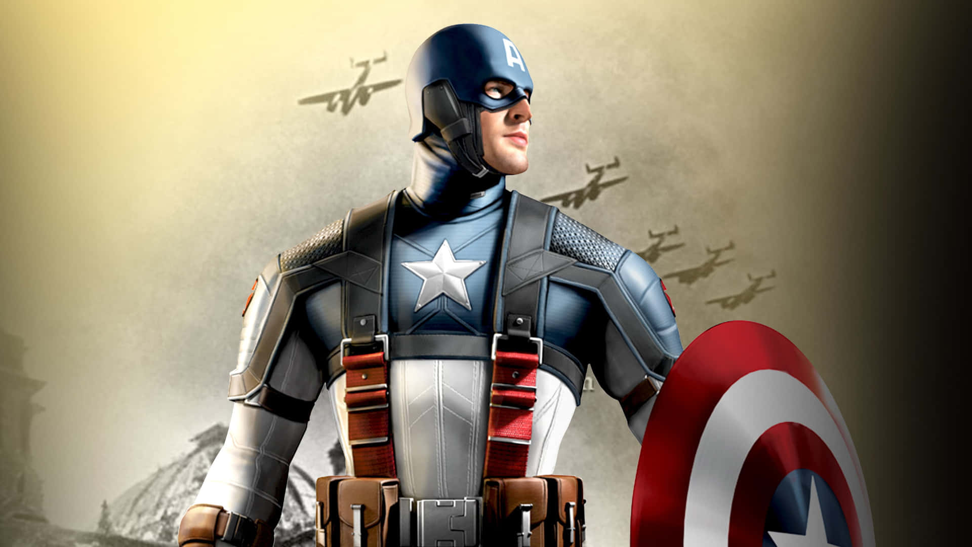 Captain America, The Hero Of The People. Background