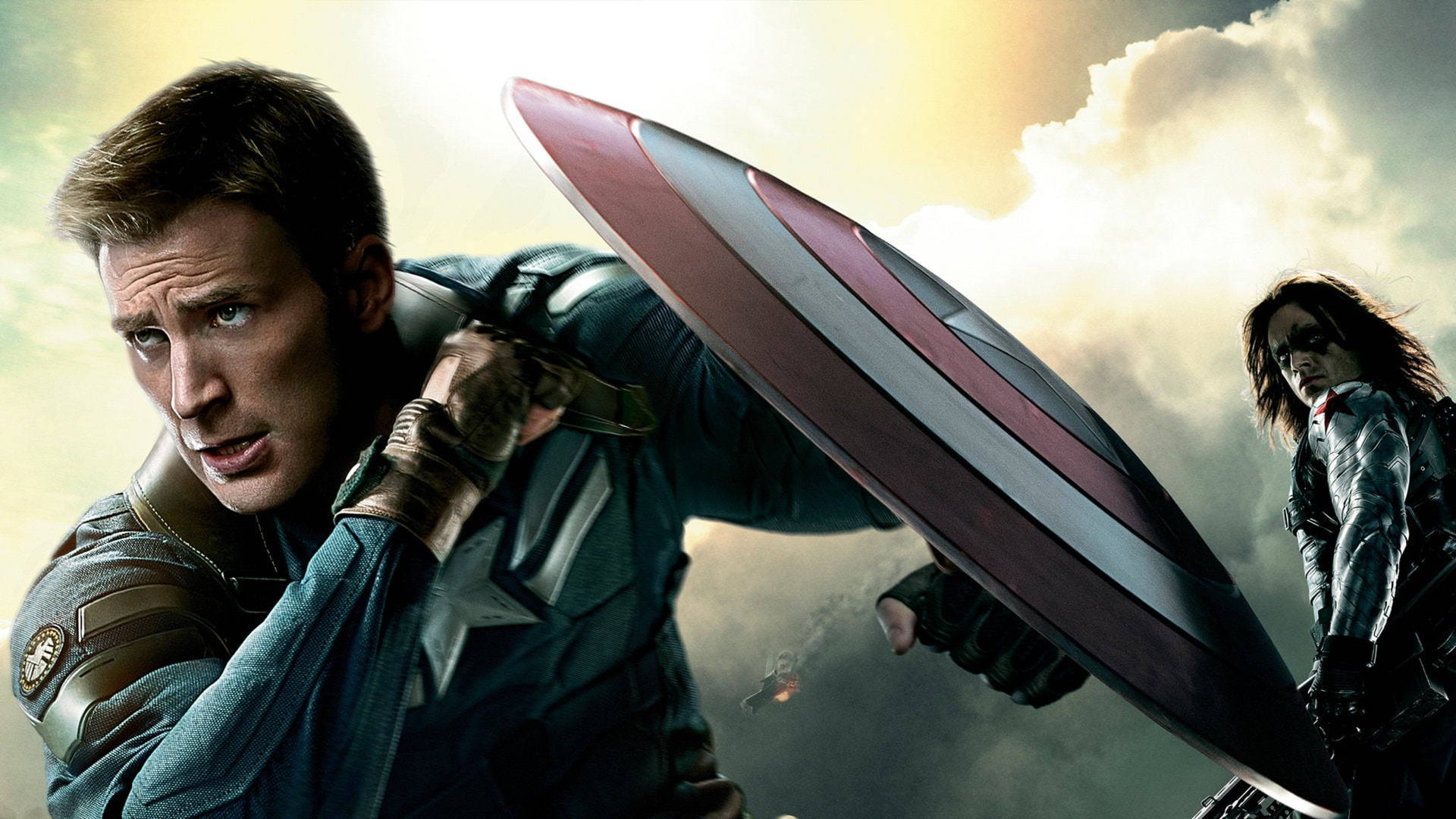 Captain America The Winter Soldier Cover Background