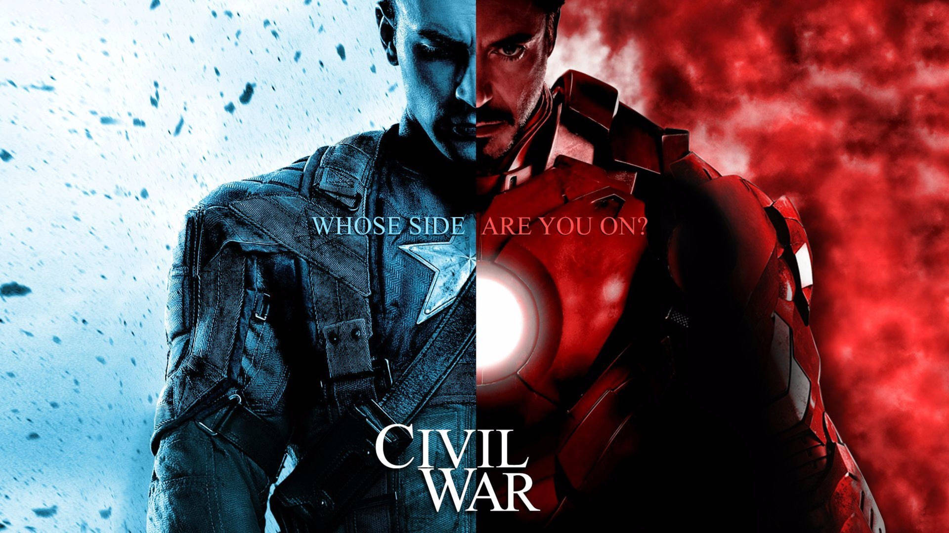 Captain America Vs Iron Man Civil War Background