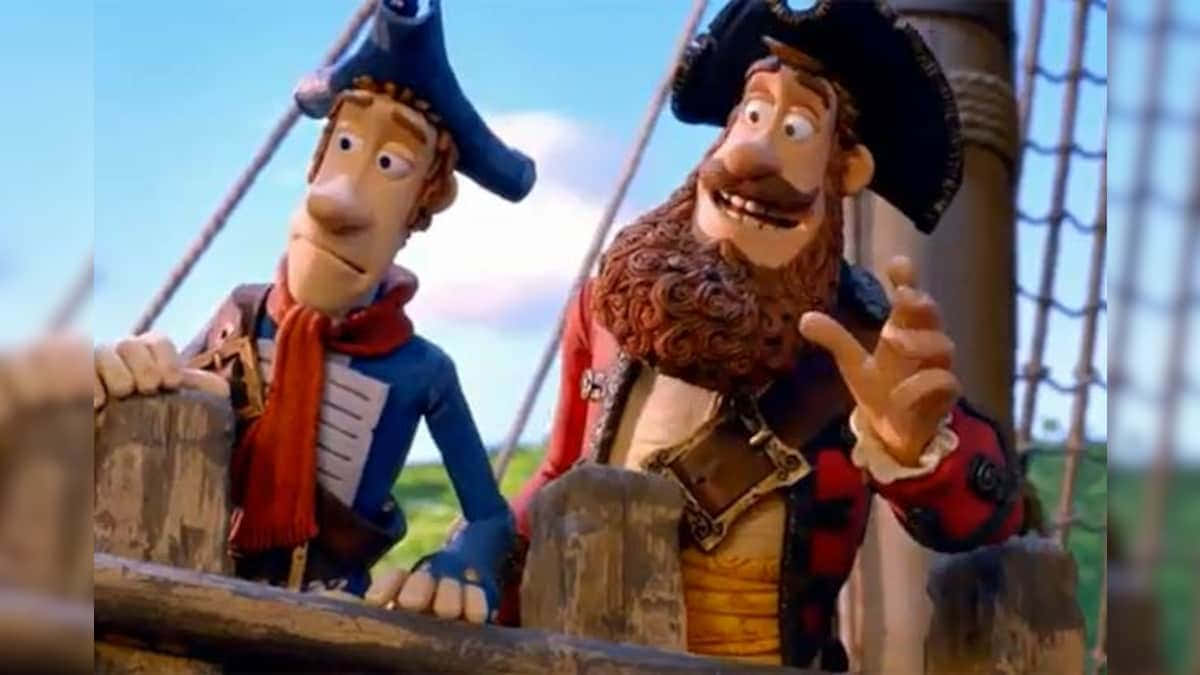 Captain And First Mate From The Pirates Band Of Misfits Background