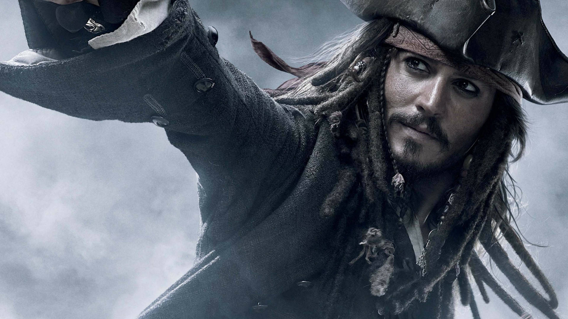Captain Jack Sparrow Pirates Of The Caribbean Background