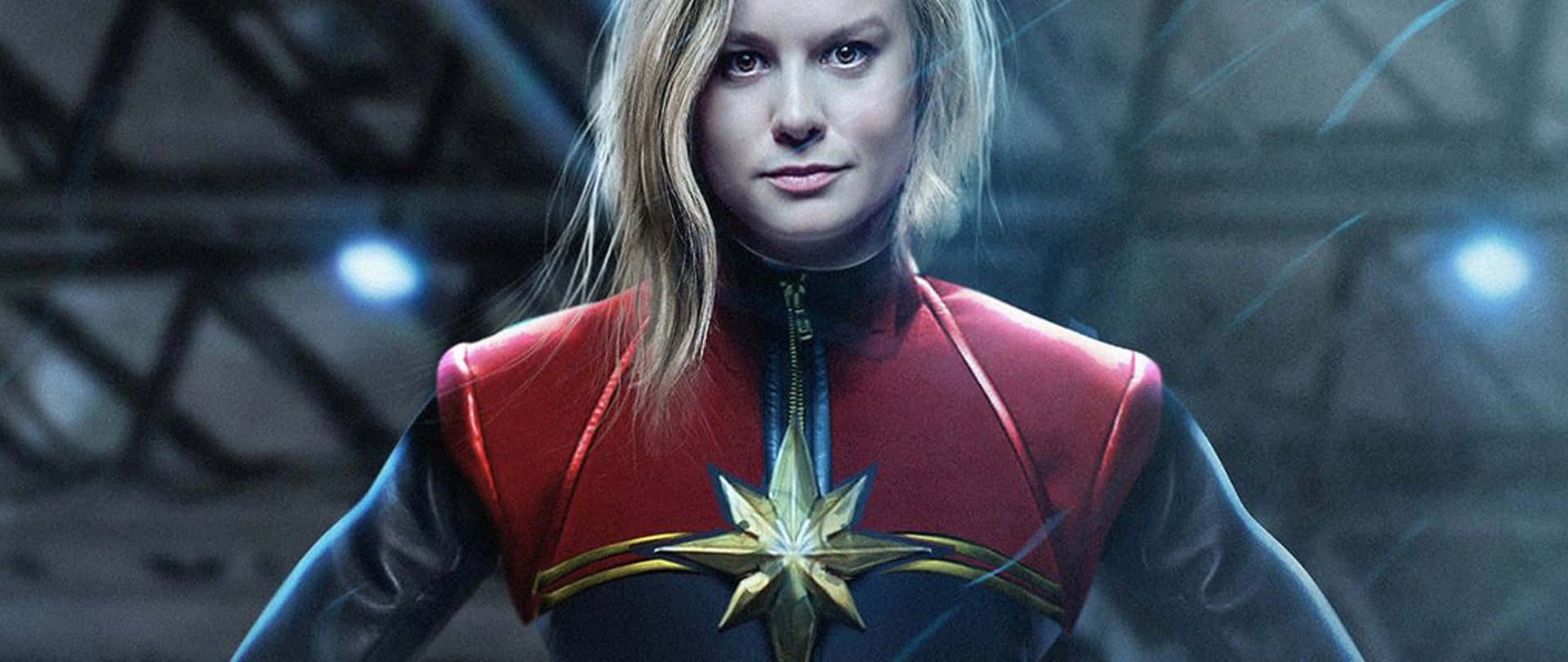 Captain Marvel Blazing Across The Galaxy On Her Mission Of Justice