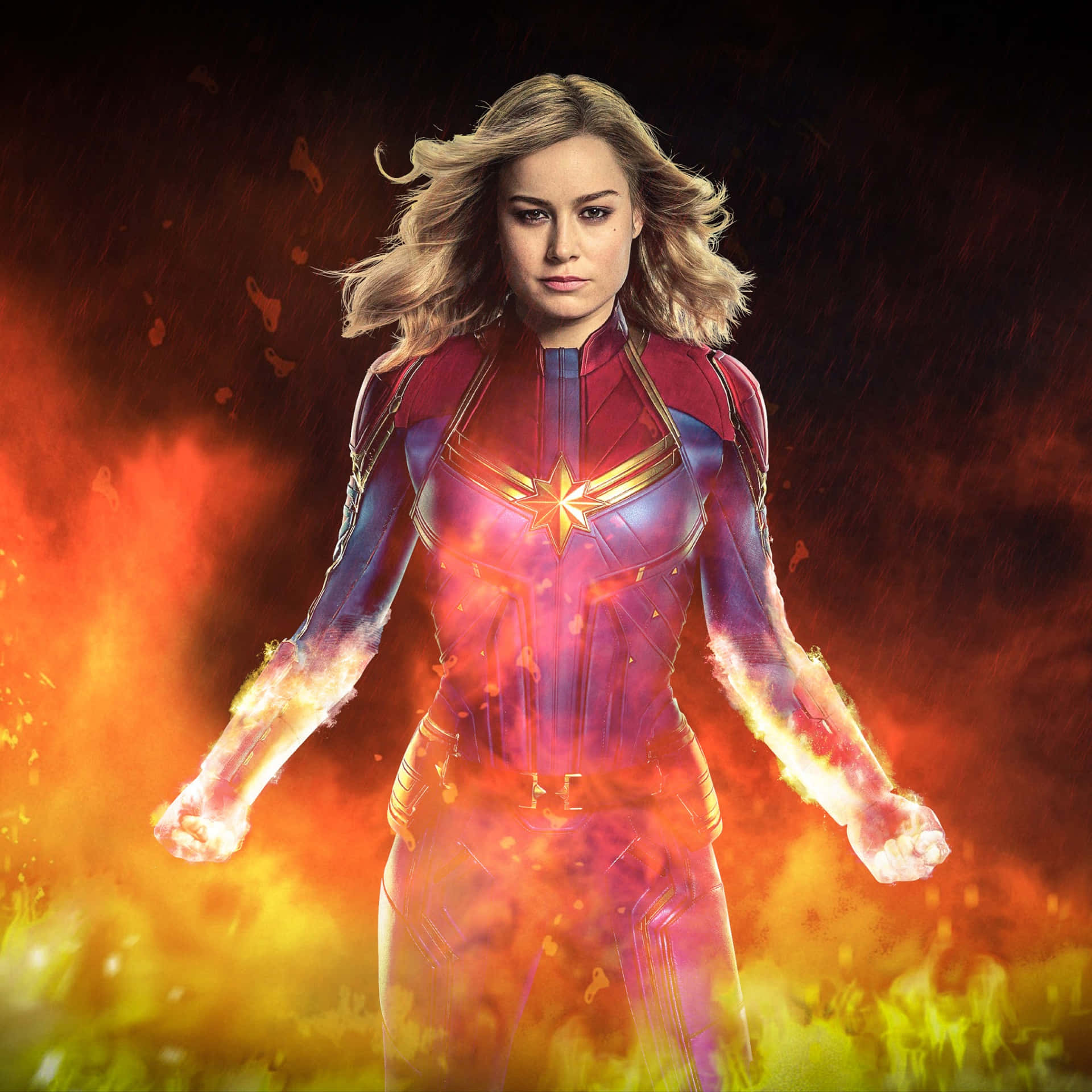 Captain Marvel: Carol Danvers, Hero Of The World Background