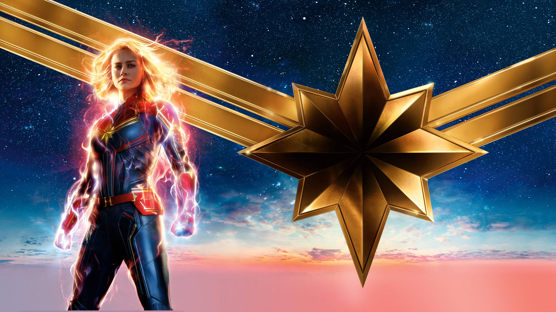 Captain Marvel Desktop Sequel Background