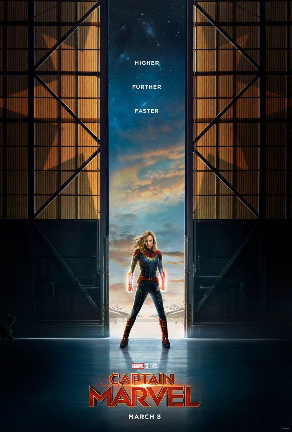 Captain Marvel Poster Background