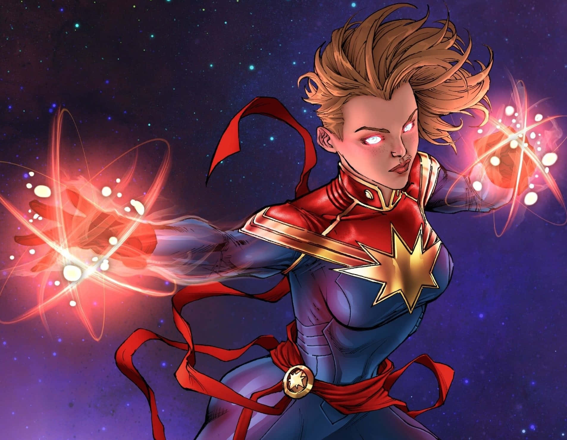 Captain Marvel Power Display