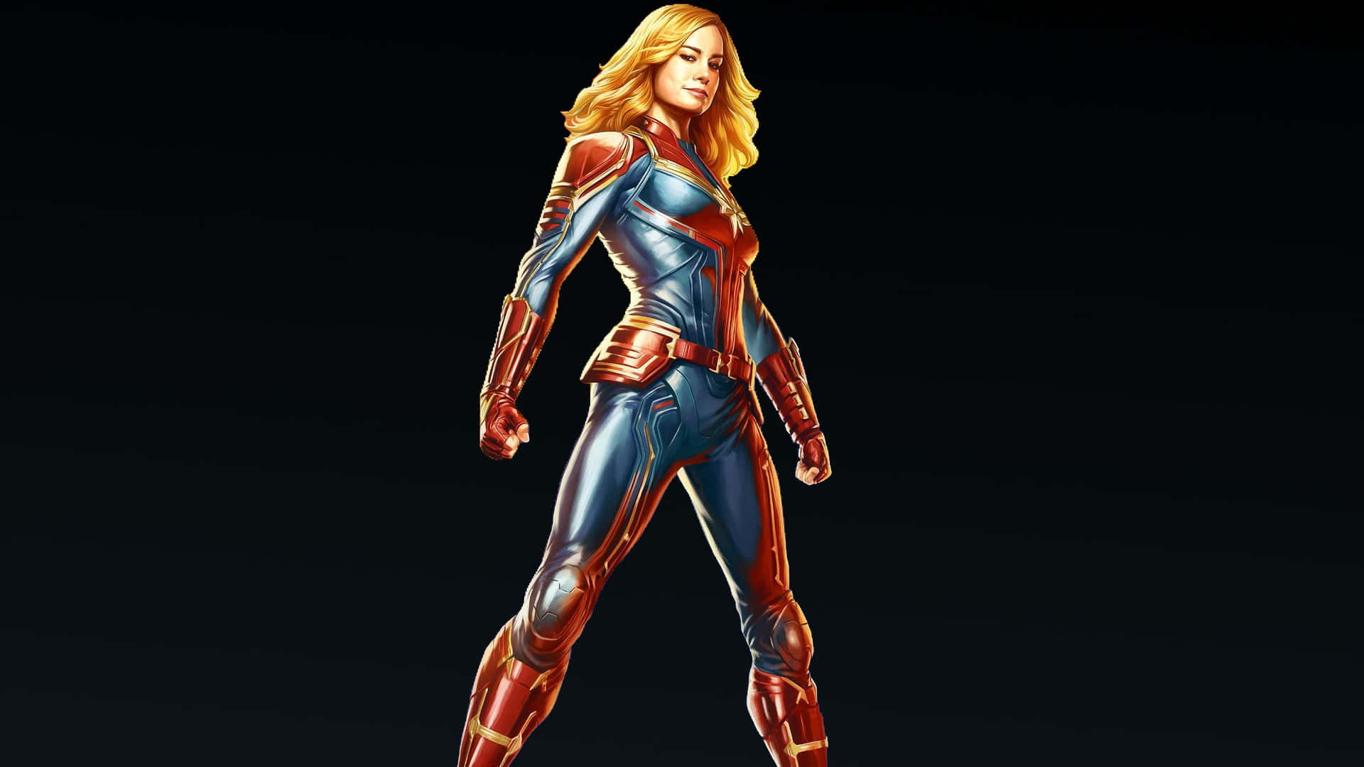 Captain Marvel – The Strength And Power Of Carole Danvers Background