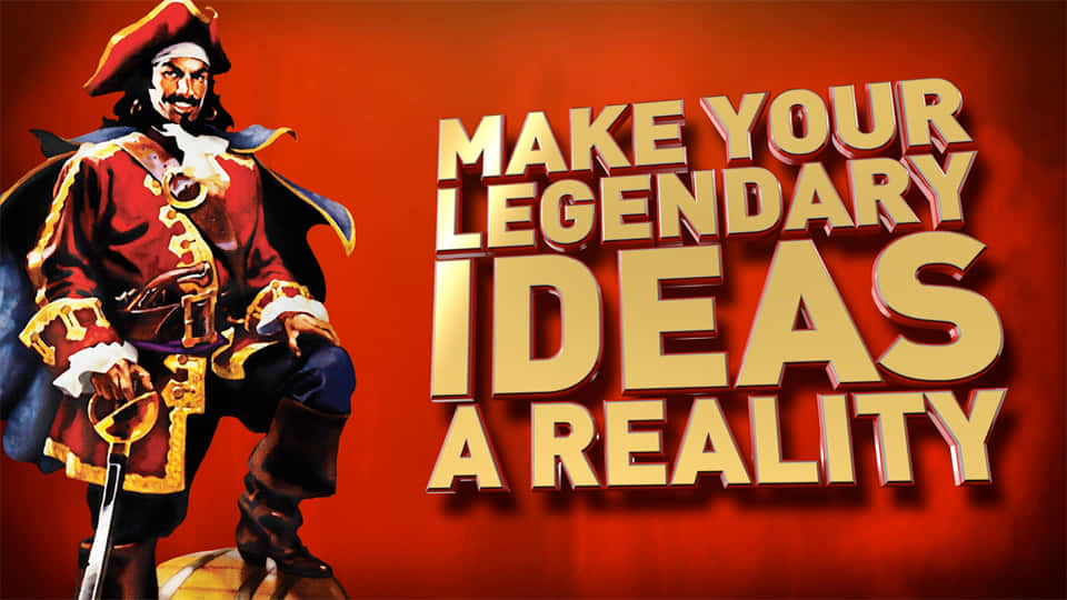 Captain Morgan Legendary Ideas Ad Background