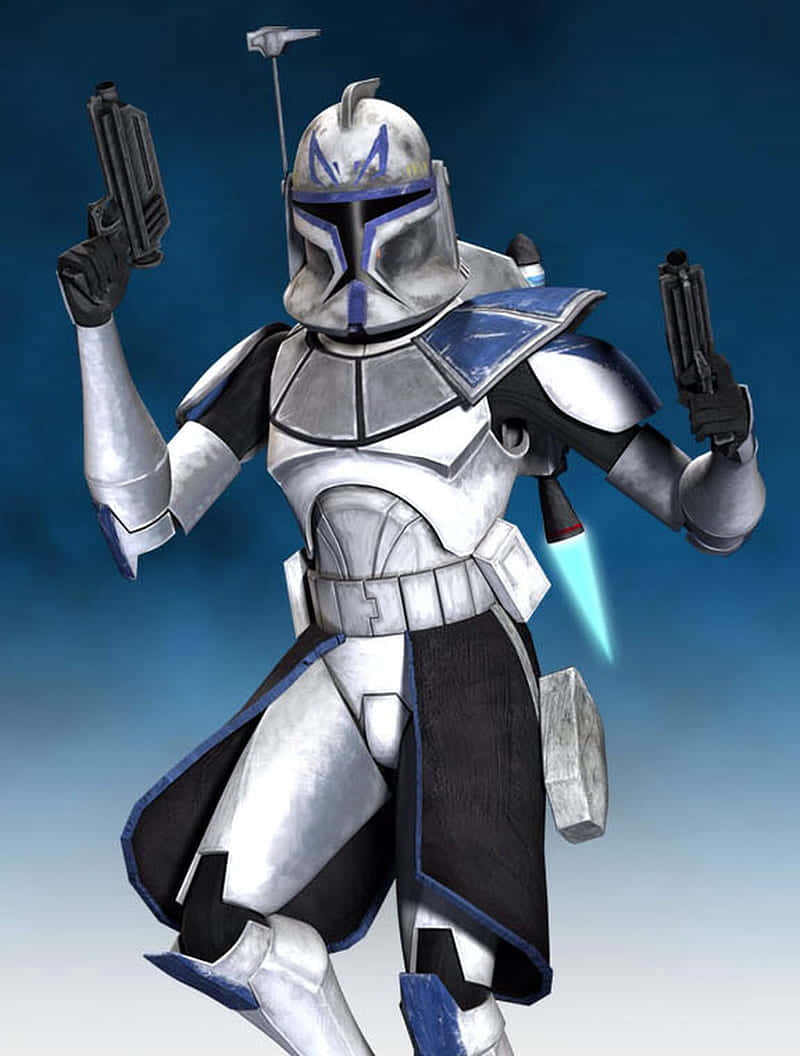 Captain Rex Blaster Pistols Background