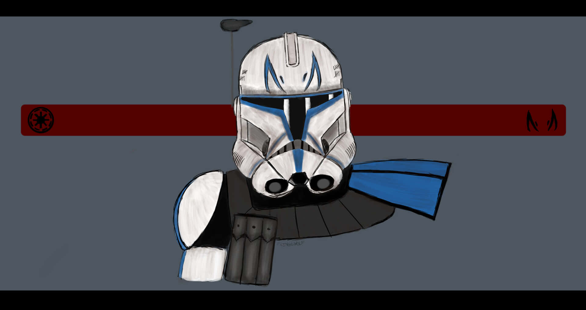 Captain Rex Of The 501st Legion Background