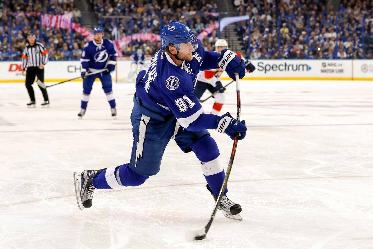 Captain Steven Stamkos Ice Hockey Live