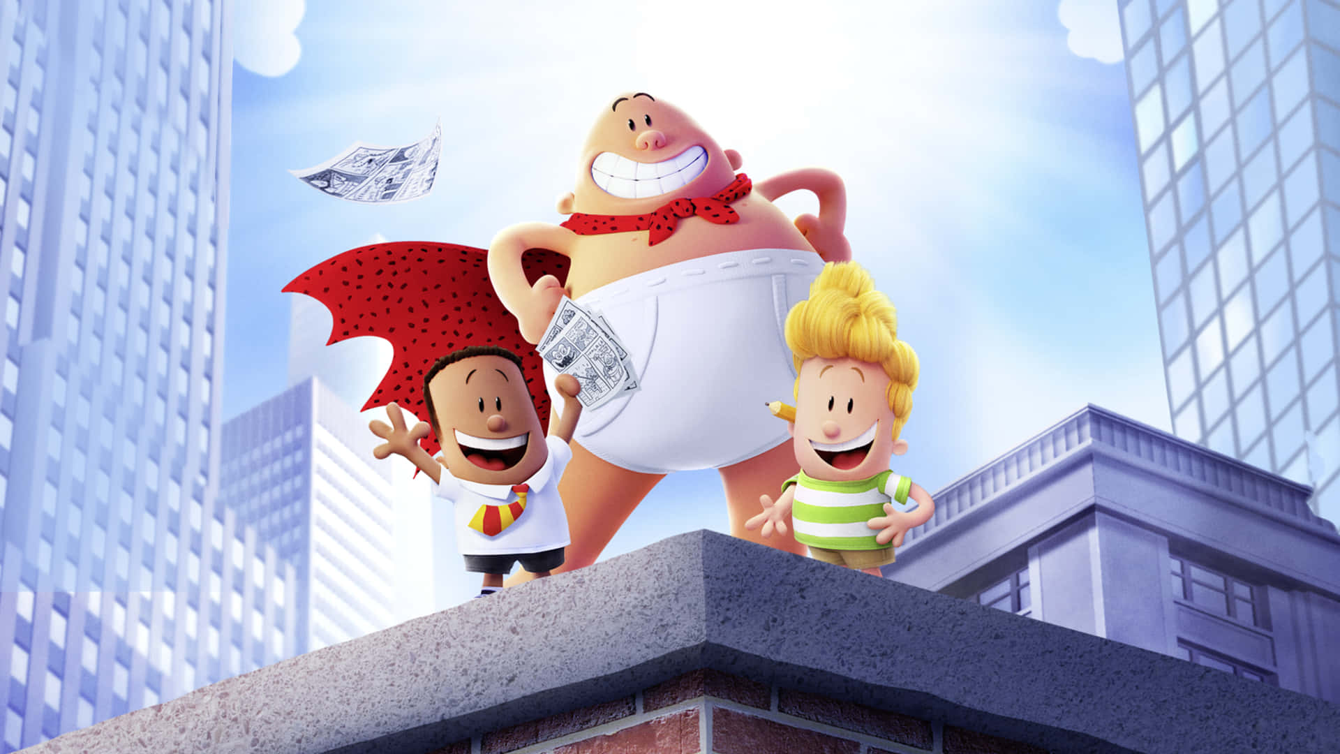 Captain Underpants: The First Epic Movie Rooftop Gathering
