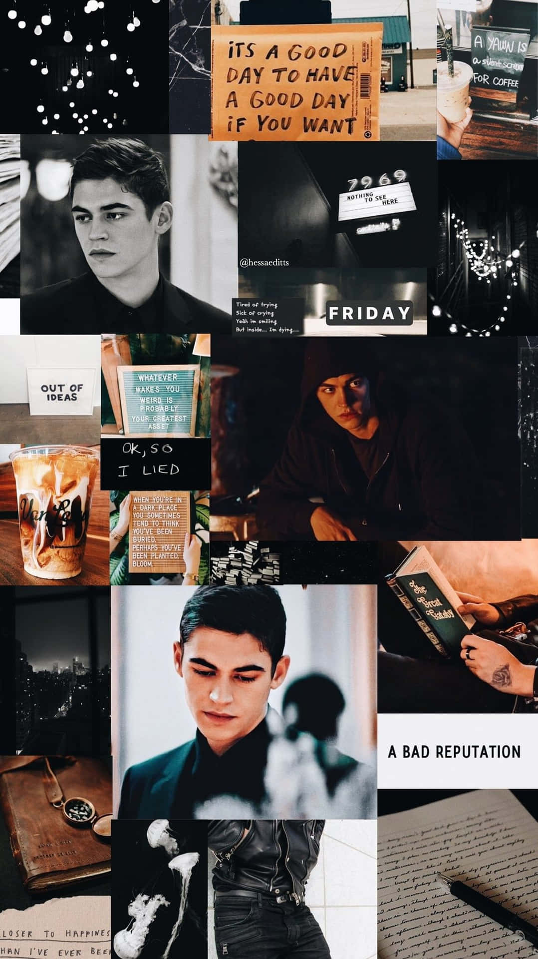 Caption: A Glimpse Of Hardin Scott: The Bad Boy Charm Of After Series Background