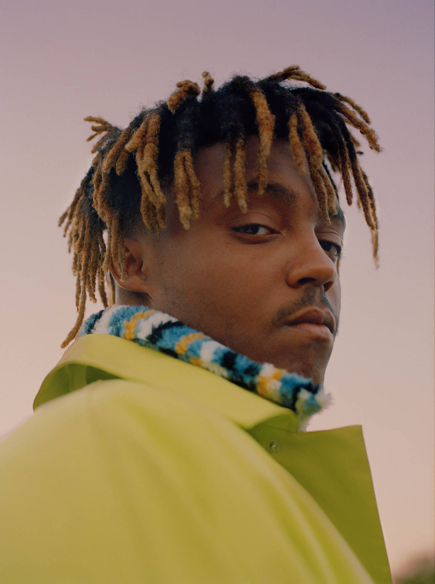 Caption: A Moment Immortalized, Juice Wrld In Thought