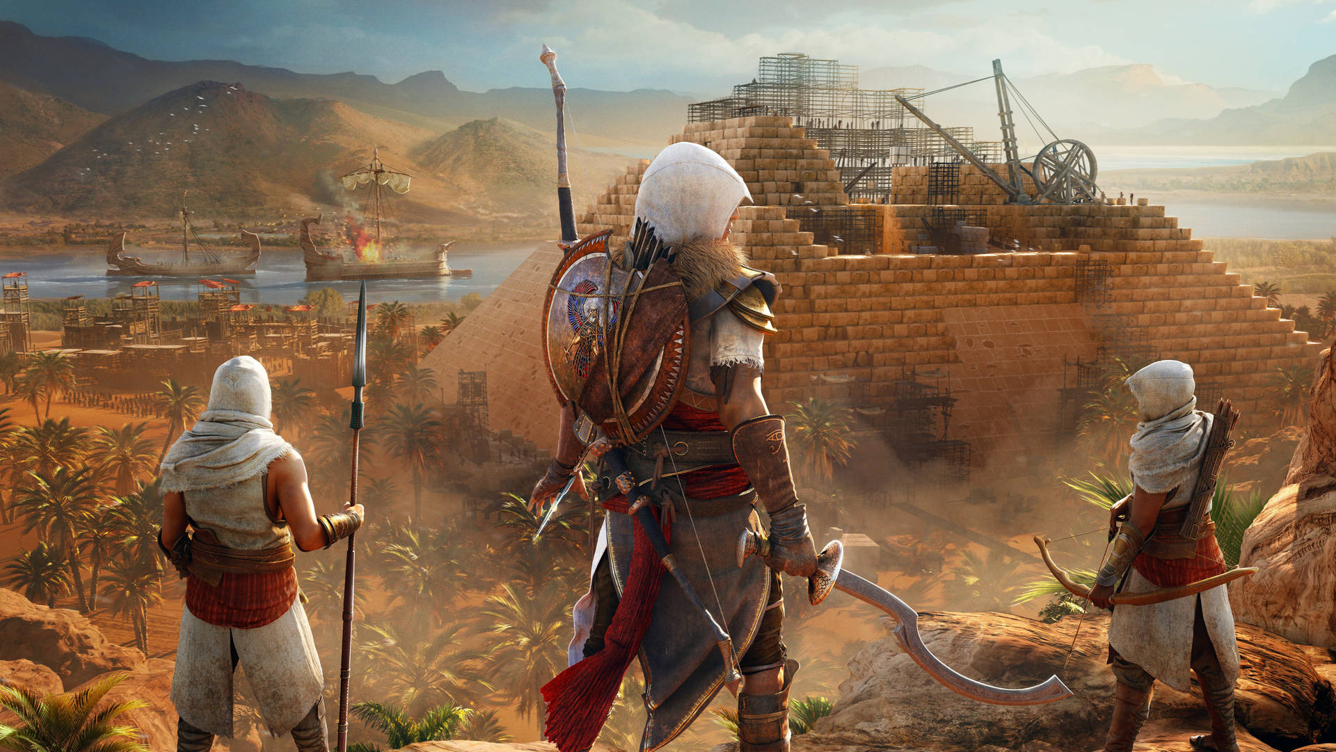 Caption: A Moment In Time – Assassin’s Creed Origins Background