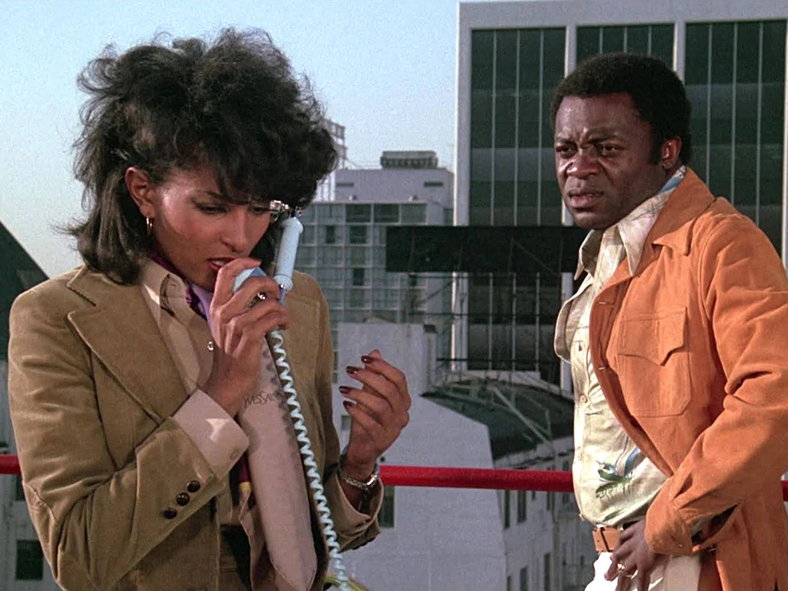 Caption: American Actor Yaphet Kotto In A Scene From 'friday Foster'.