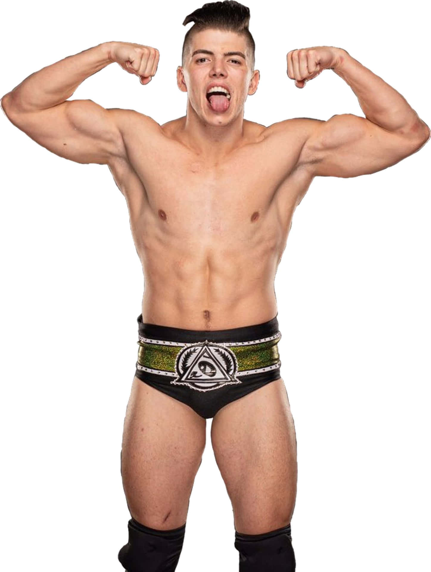 Caption: American Wrestler Sammy Guevara In The Ring Background