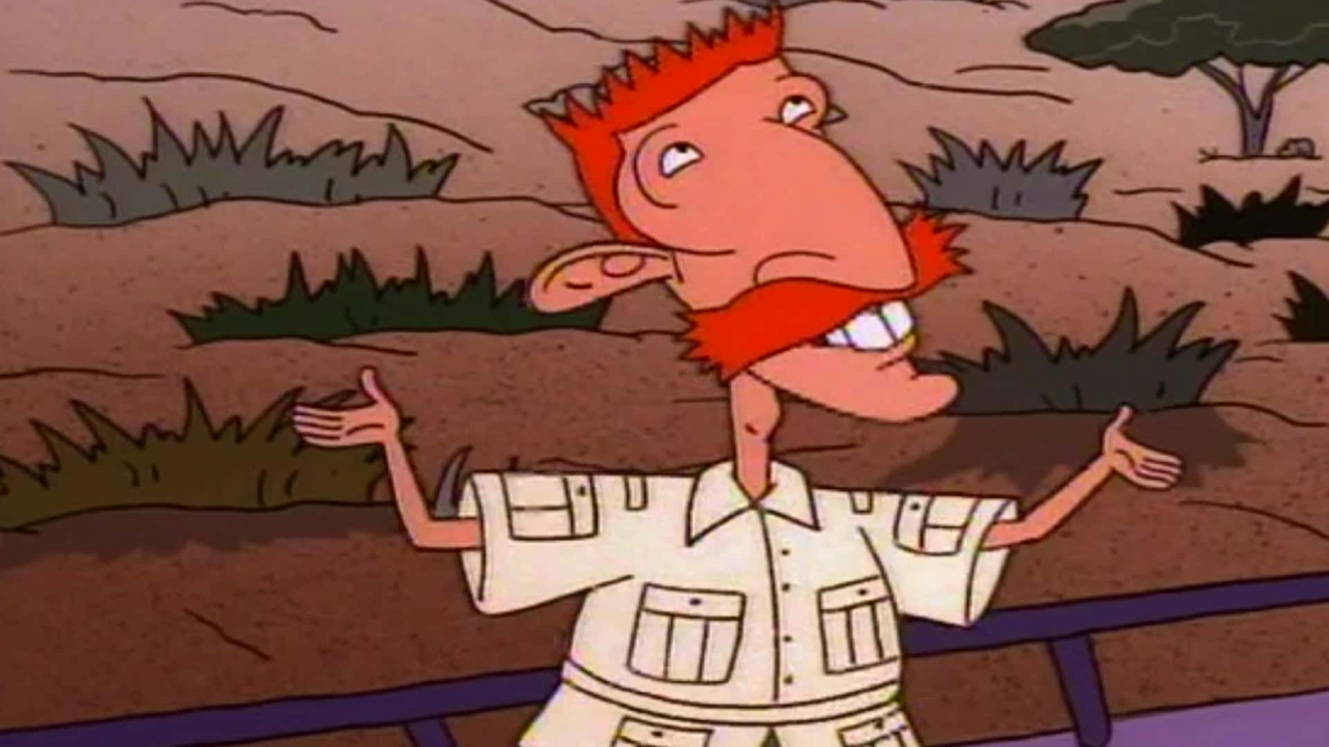 Caption: Animated Character Nigel Thornberry From The Wild Thornberrys Animated Series