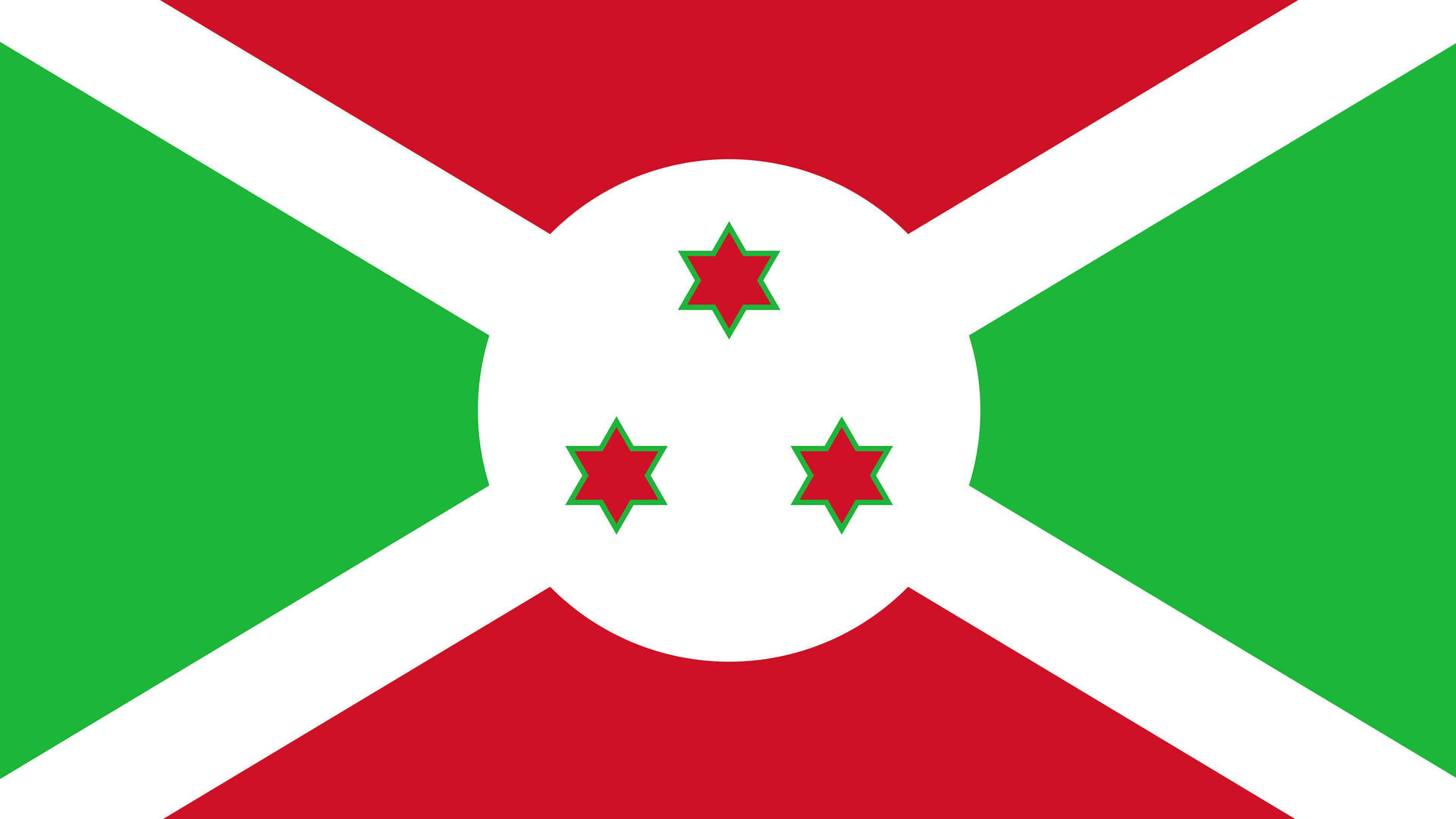Caption: Artistic Representation Of The Burundi Flag Background