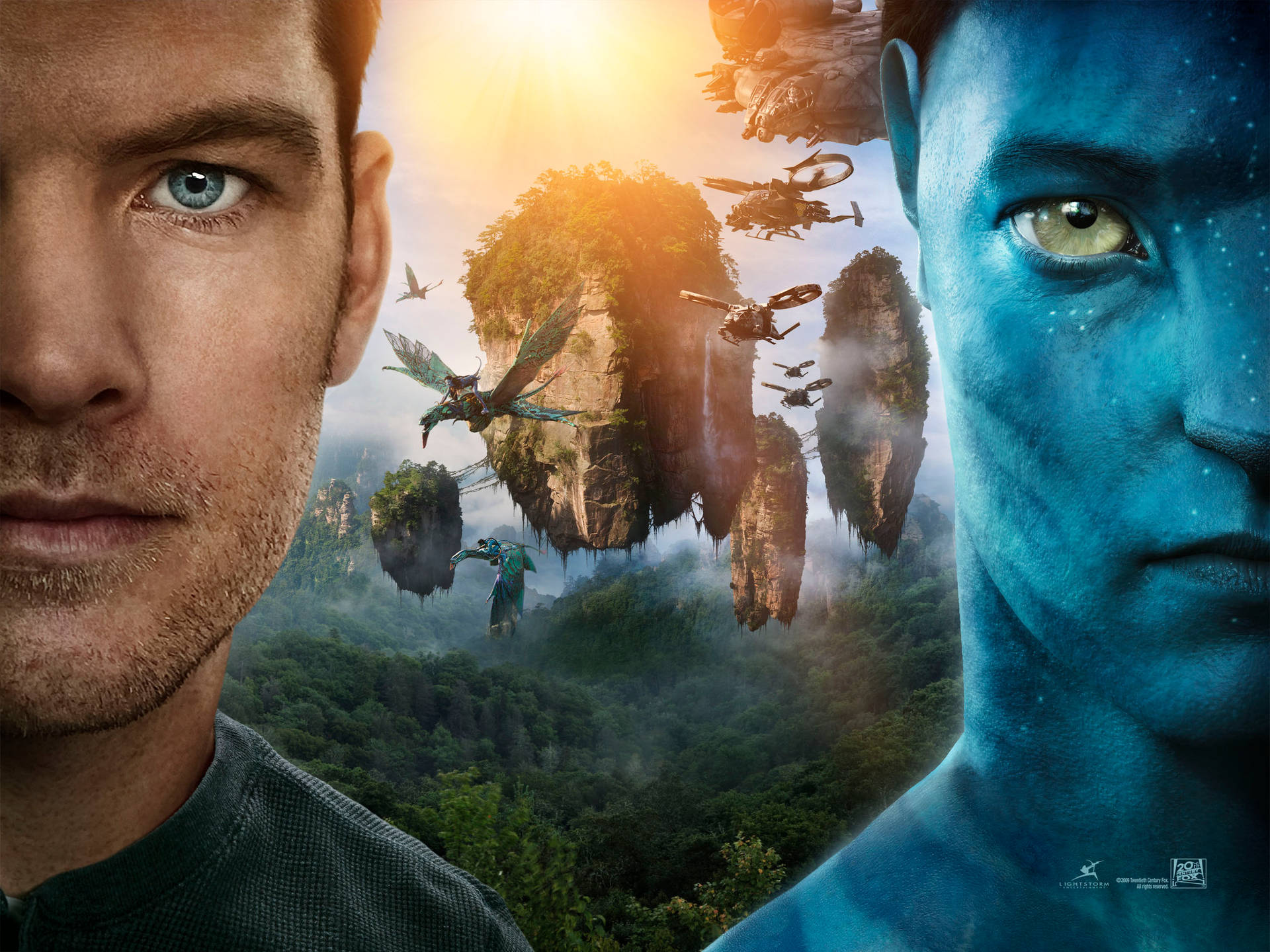 Caption: Avatar Movie Scene With Stunning Visuals