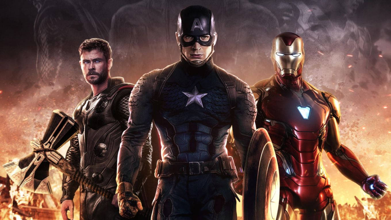 Caption: Avengers Assemble In 4k Resolution Background