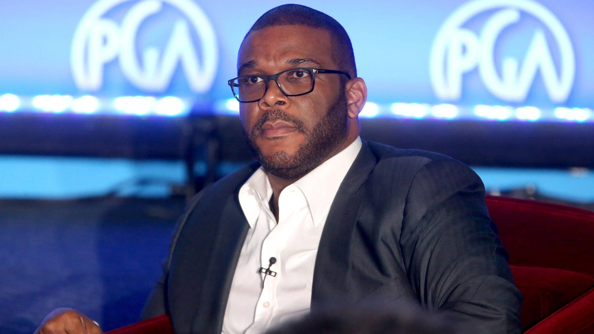 Caption: Award-winning Film Director Tyler Perry In A Classic Suit