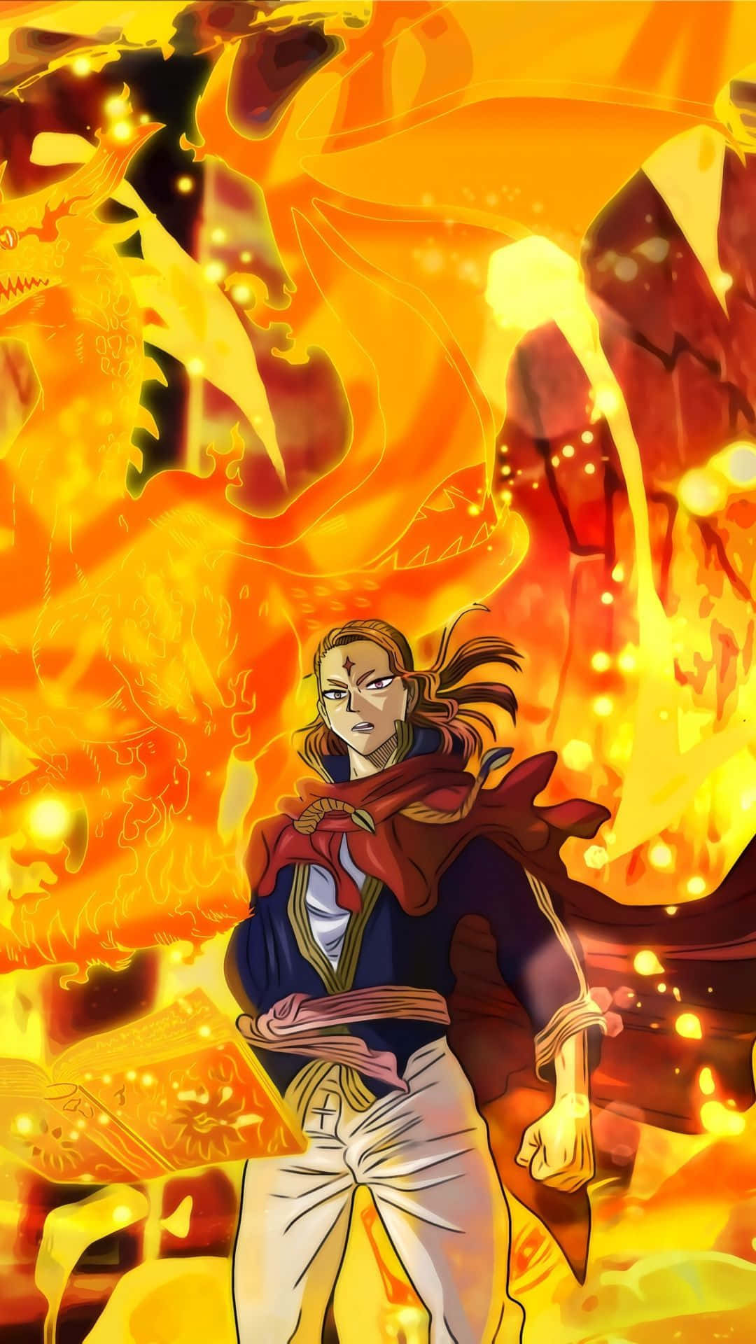Caption: Black Clover Wallpaper For Iphone Background