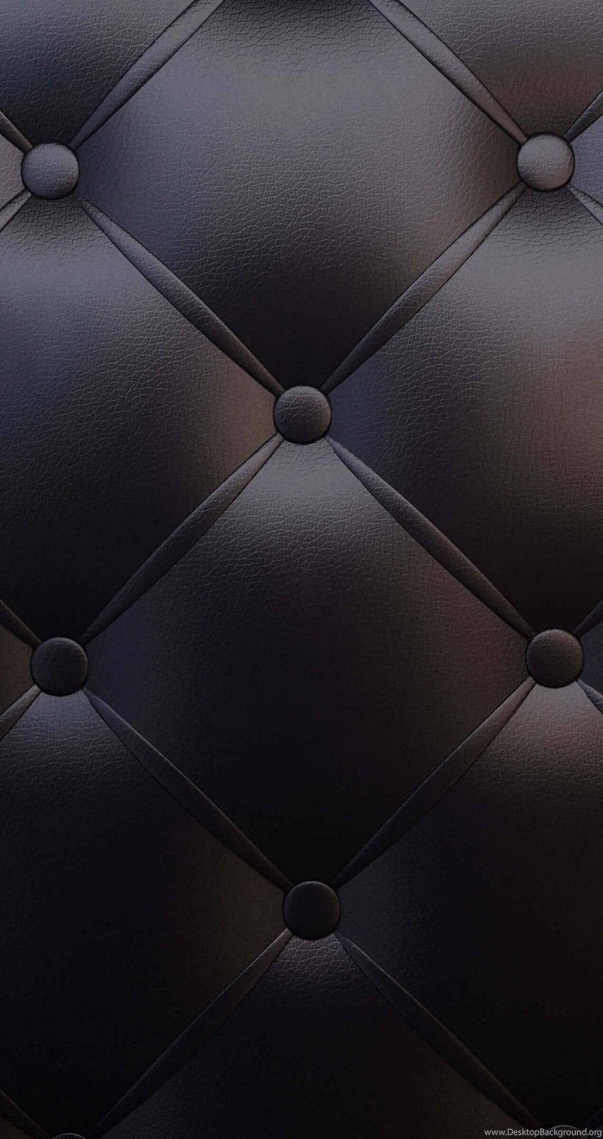 Caption: Black Leather Diamond Pattern Iphone Wallpaper Background