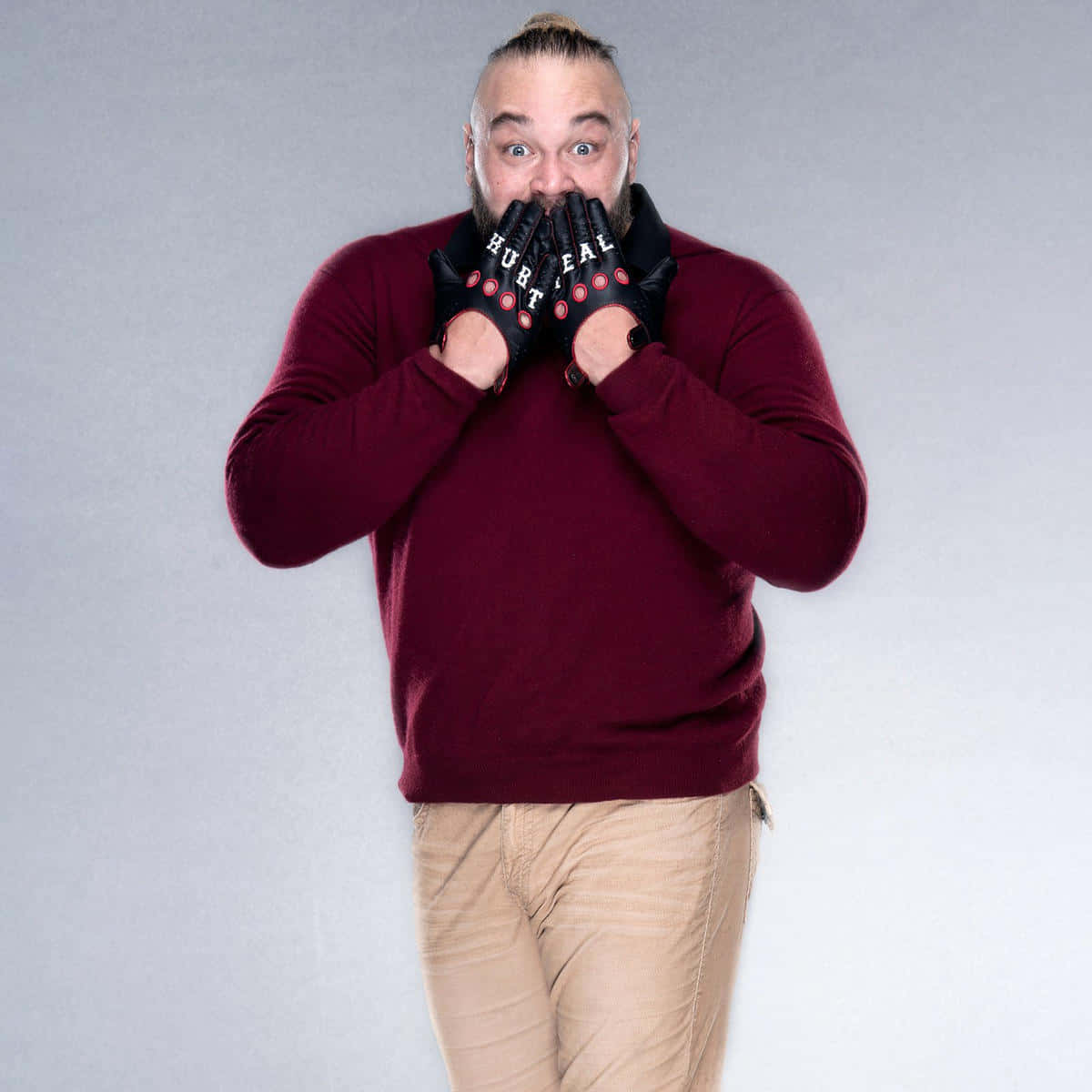 Caption: Bray Wyatt In Hilarious Stunt - Wwe Wrestling Star's Funny Moments Background