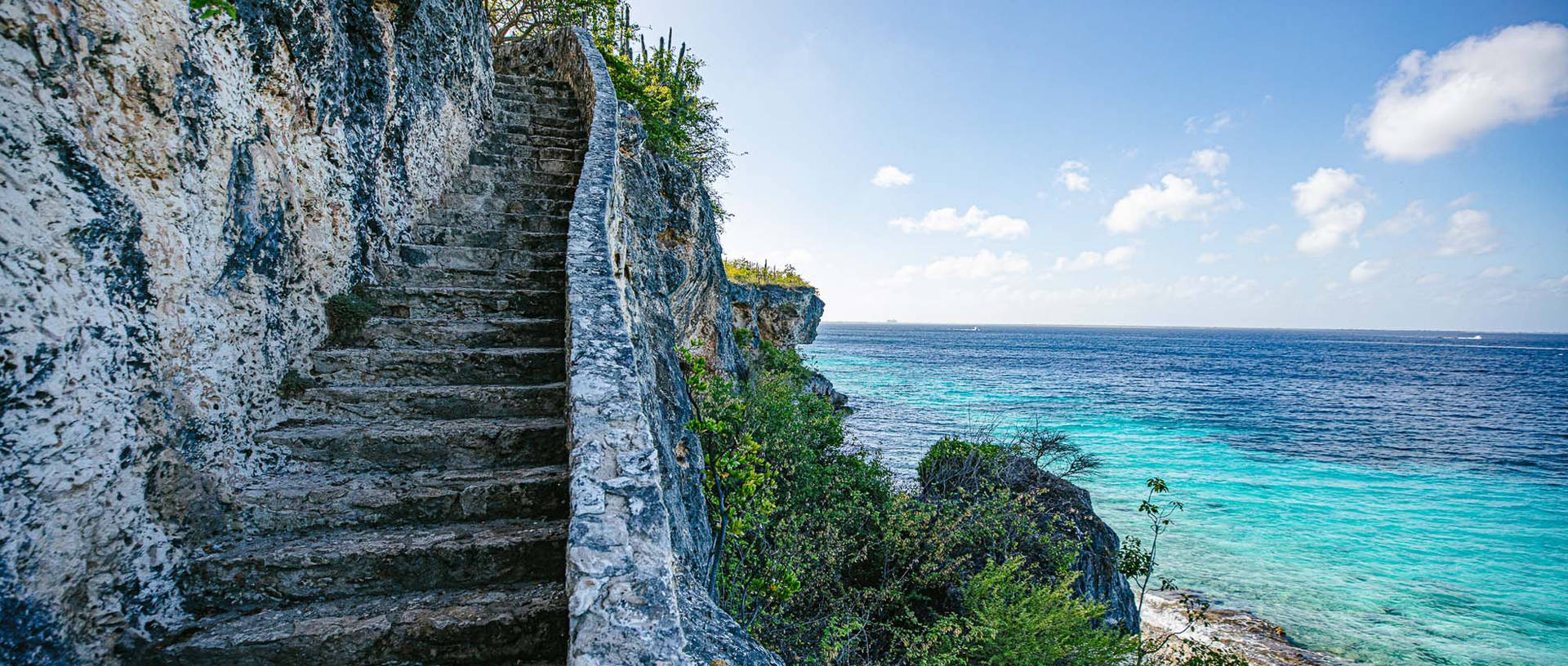 Caption: Breathing Bonaire - Vistas Of Peace And Serenity Background