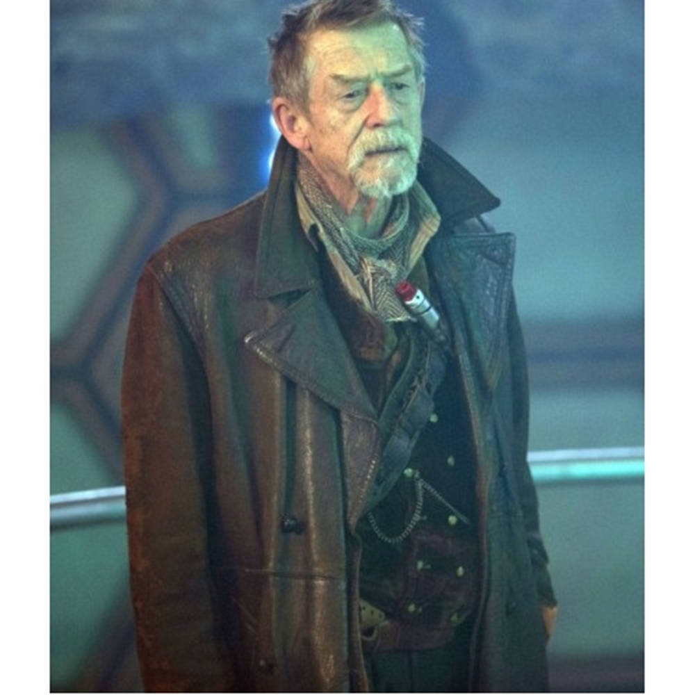 Caption: Classic John Hurt In Trench Coat Background