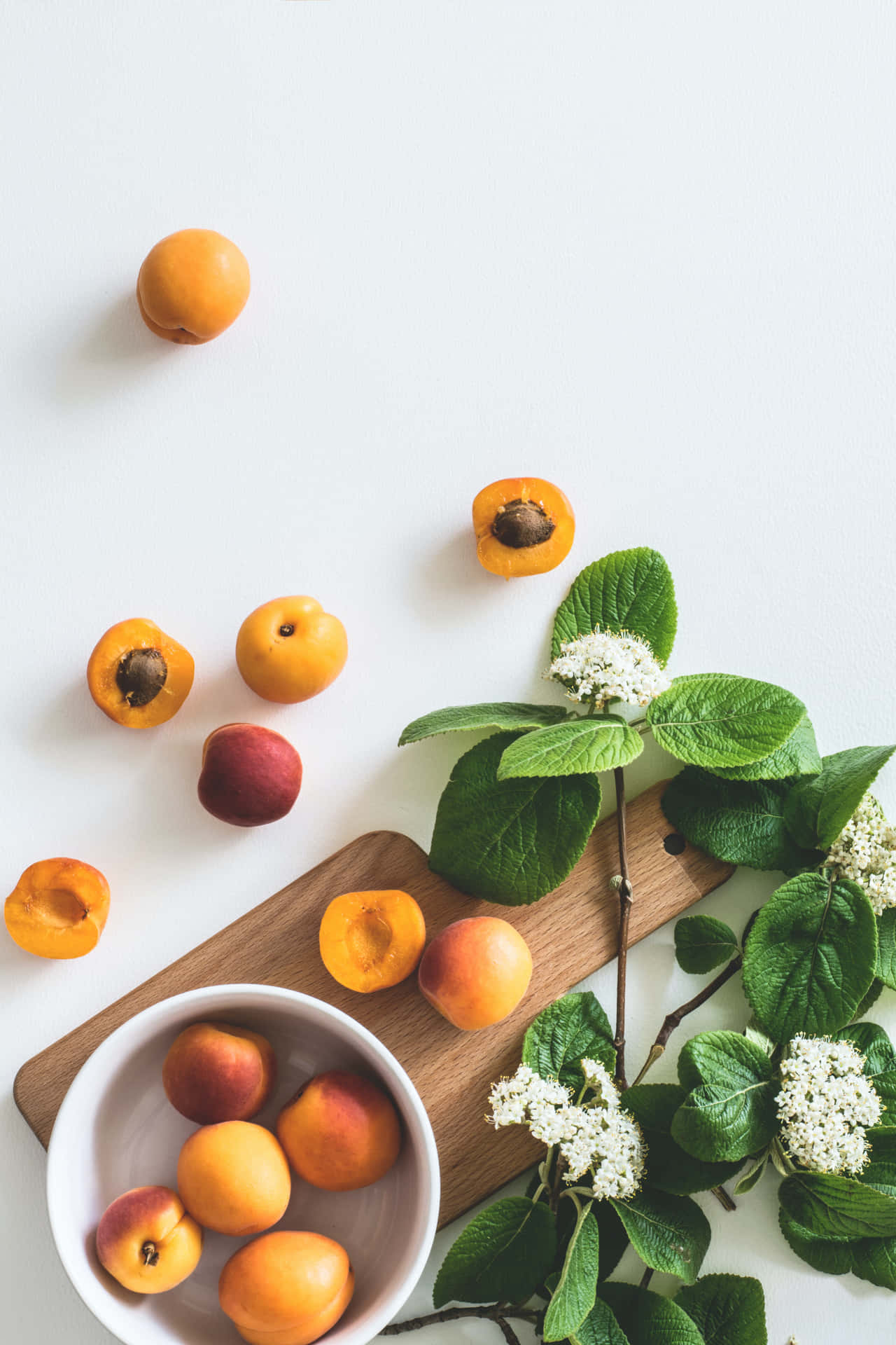 Caption: Colorful Medley Of Diverse, Nutritious Foods Background