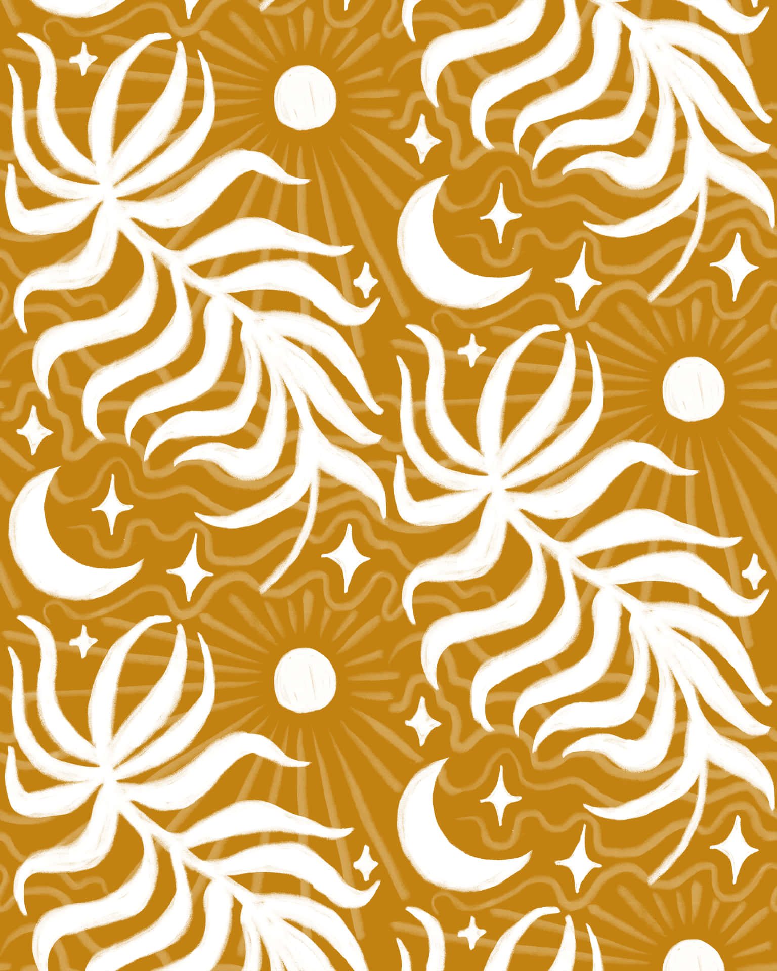Caption: Conventional Lunar Pattern Artwork Background
