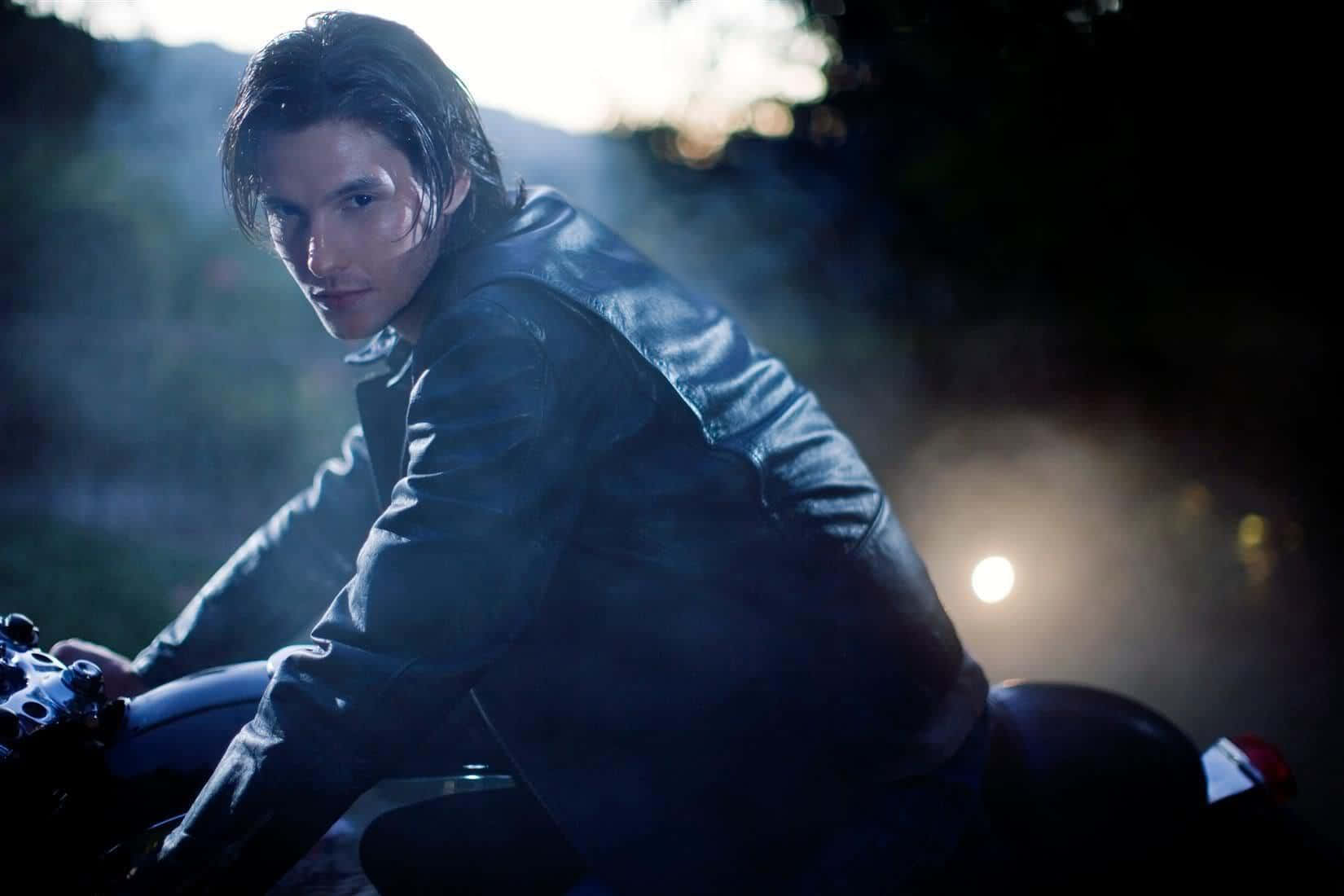 Caption: Dashing Ben Barnes Strikes A Pose Background