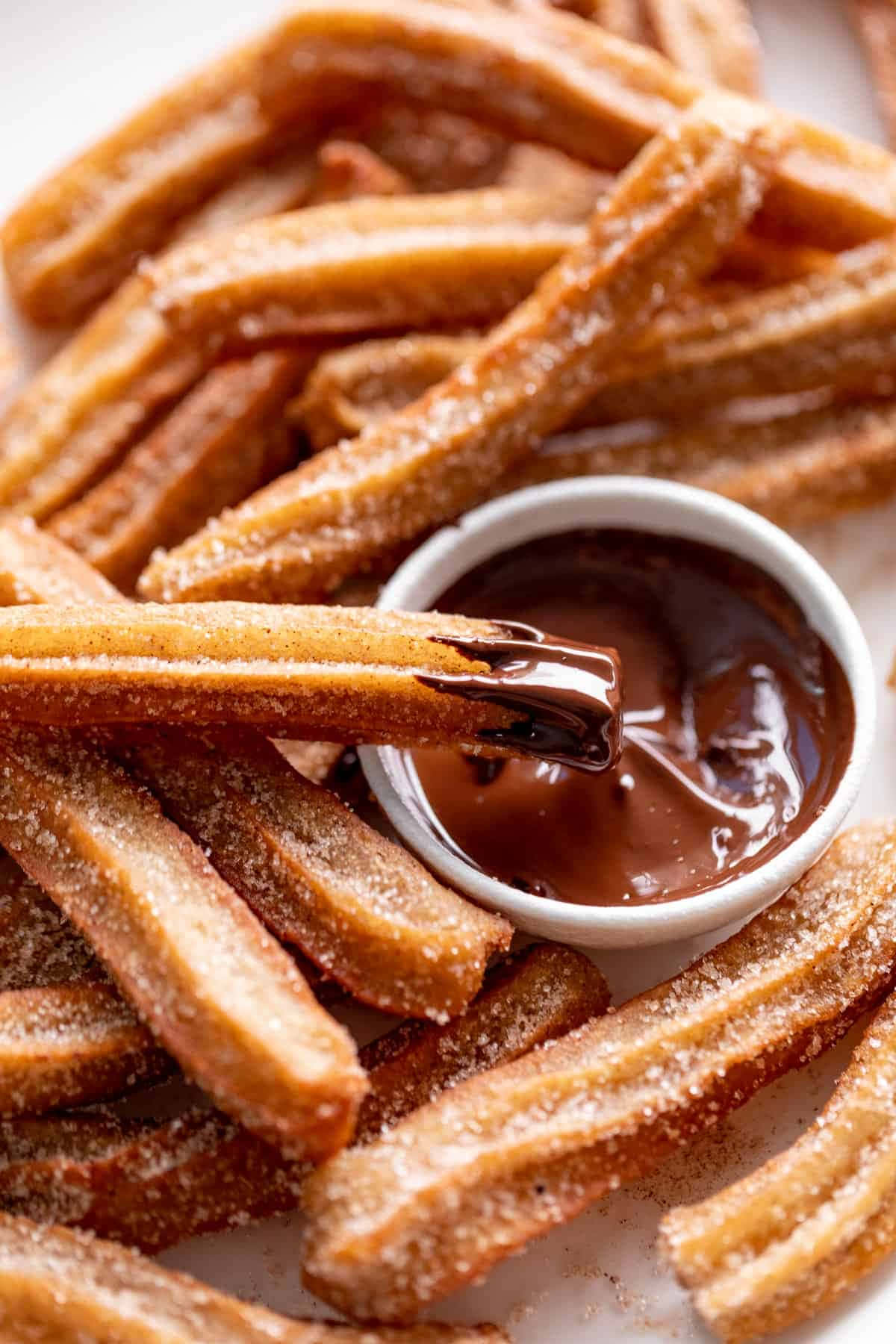 Caption: Delicious Churros - The Sweet-side Of Mexican Cuisine Background