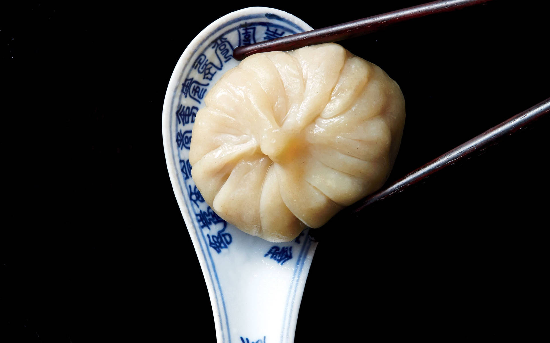 Caption: Delicious Xiaolongbao Soup Dumplings Ready To Eat Background