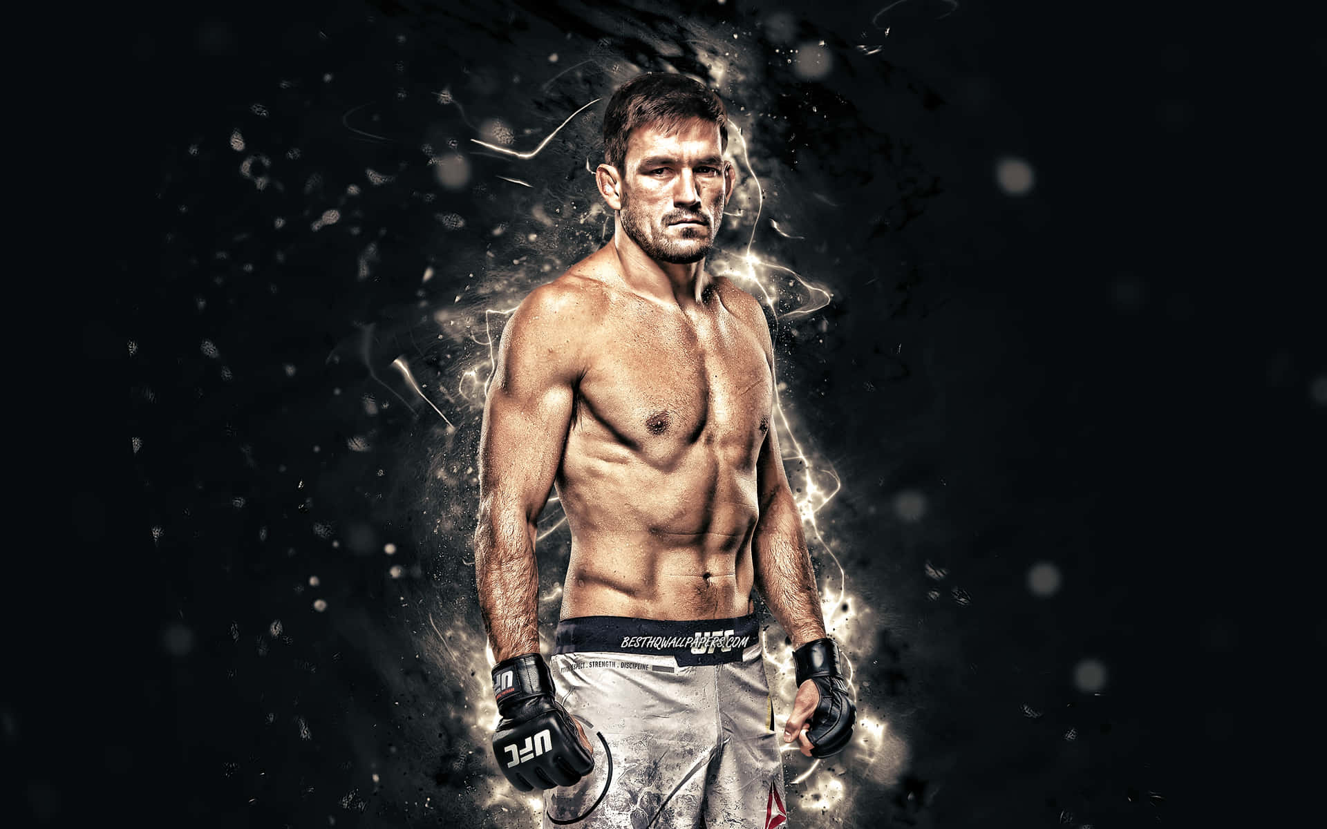 Caption: Demian Maia In Action At A Ufc Event