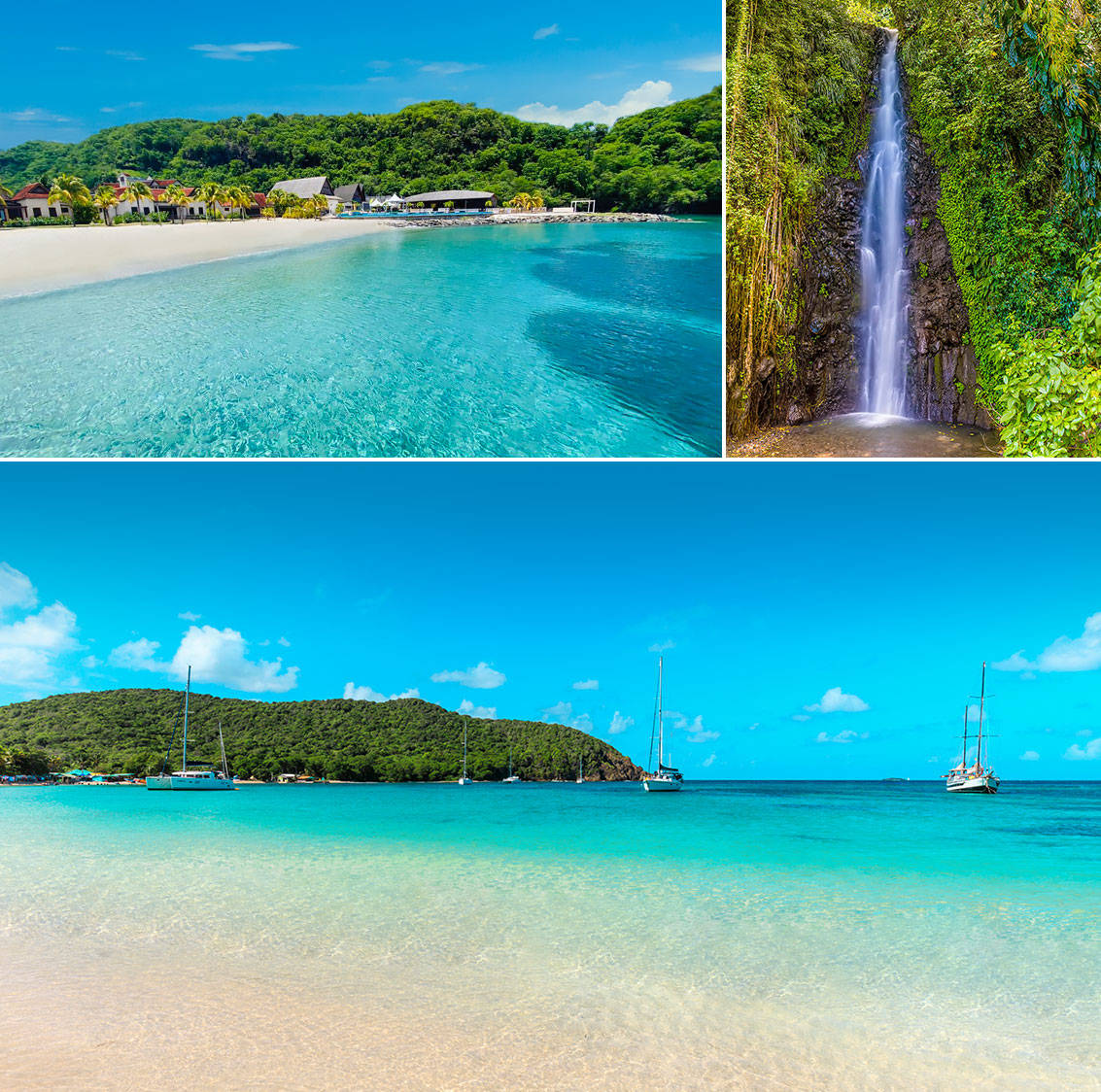 Caption: Diverse Beauty Of St Vincent And The Grenadines Background