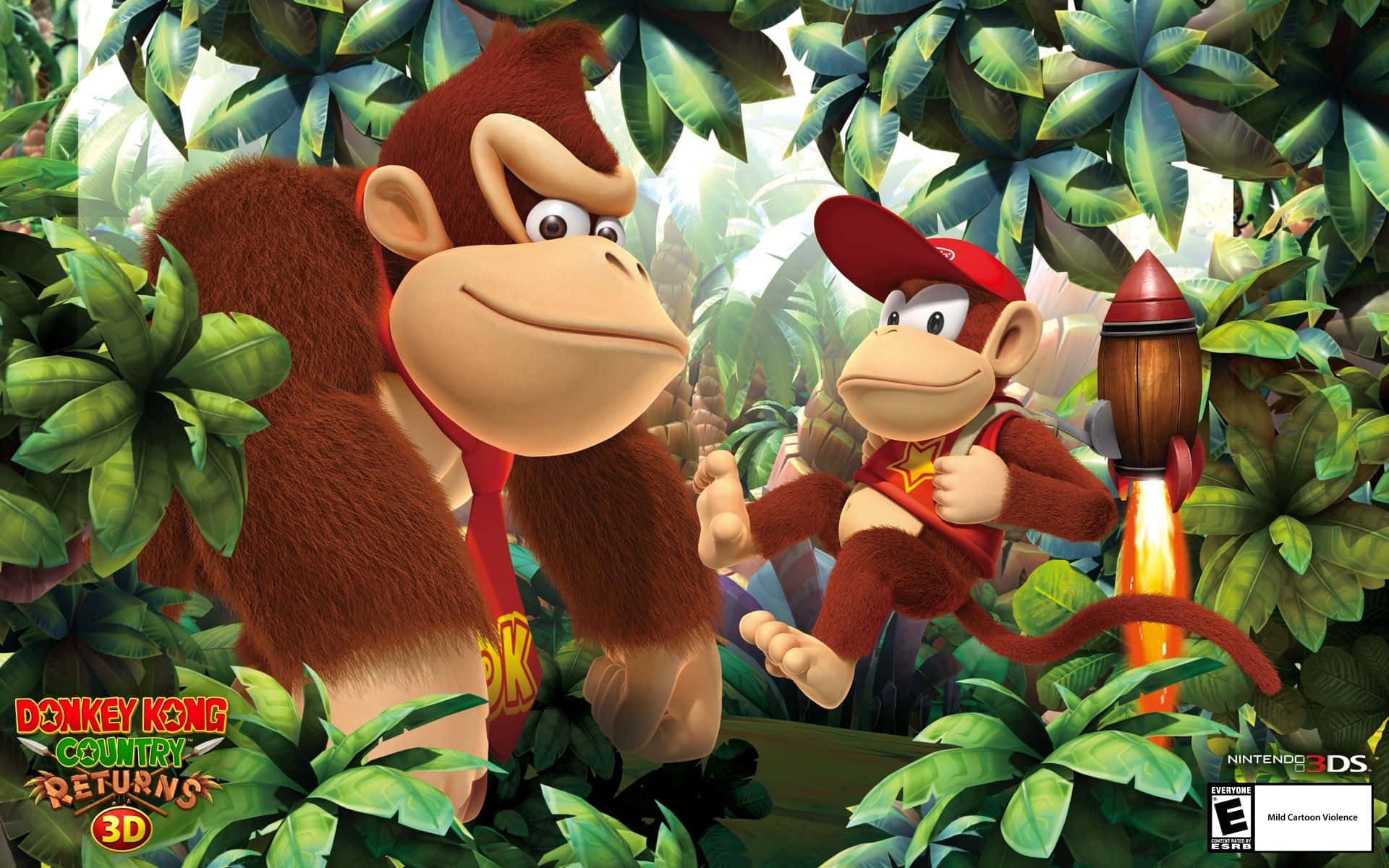 Caption: Donkey Kong In Athletic Action