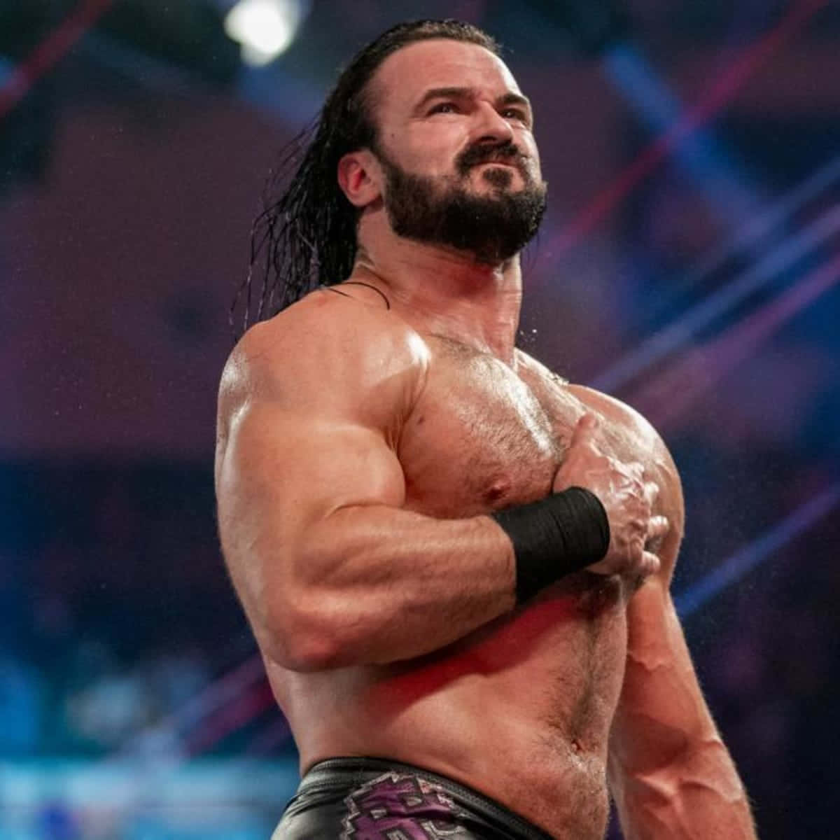 Caption: Drew Mcintyre: Dominance In Wwe Background