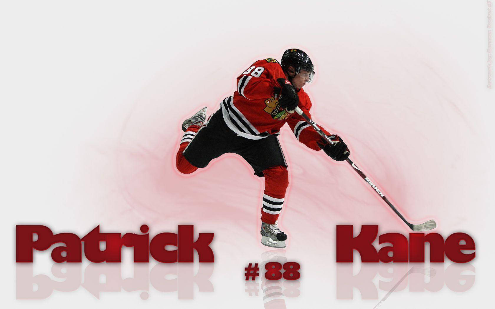 Caption: Dynamic Patrick Kane In Action Background