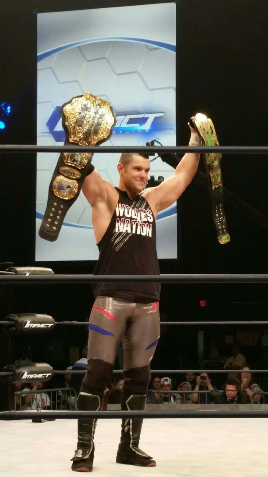Caption: Eddie Edwards: Two-time Impact X-division Champion Background