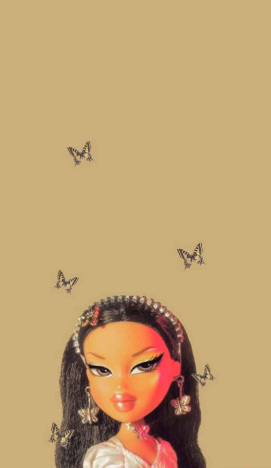 Caption: Edgy Black Bratz Aesthetic Vibes
