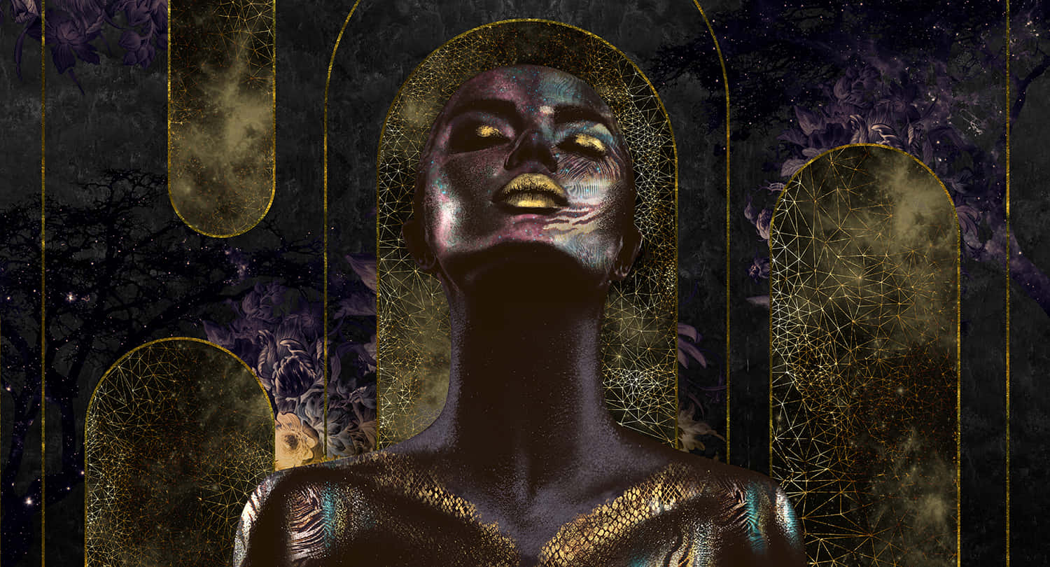 Caption: Elegance Carved In Stone: A Sophisticated Female Sculpture