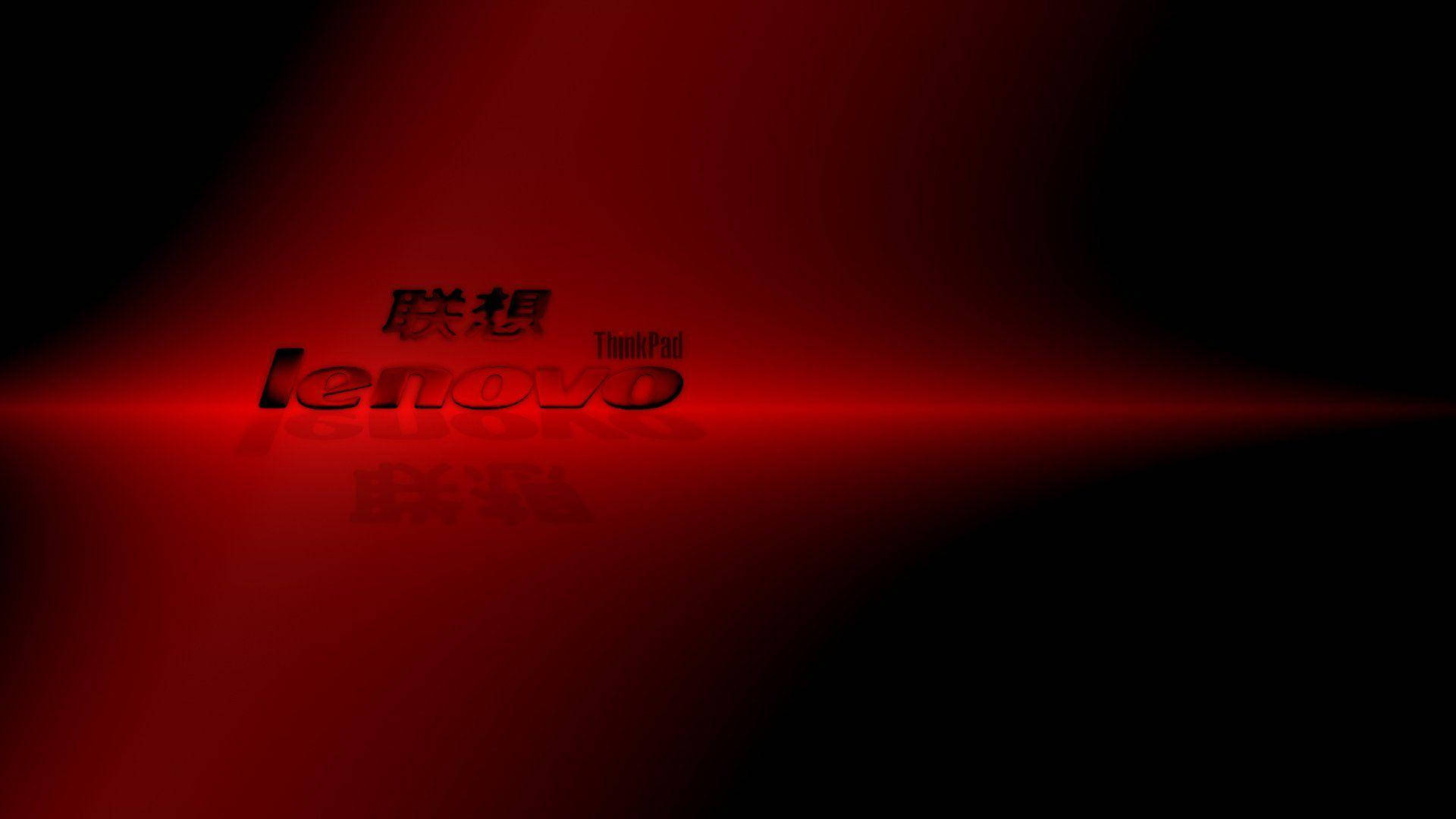 Caption: Elegant Red And Black Lenovo Hd Wallpaper Background