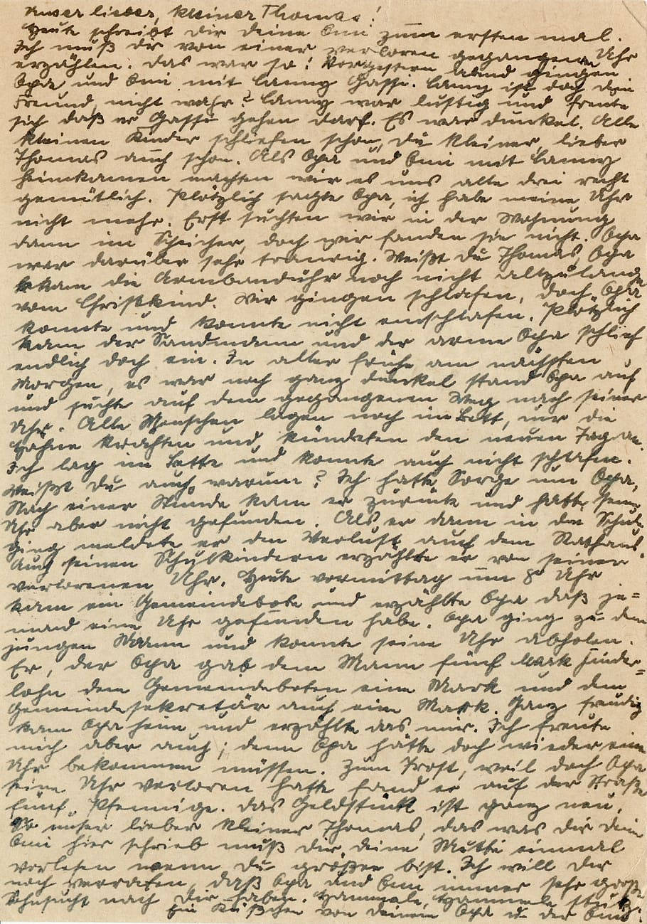 Caption: Elegant Script Handwritten With Black Ink. Background